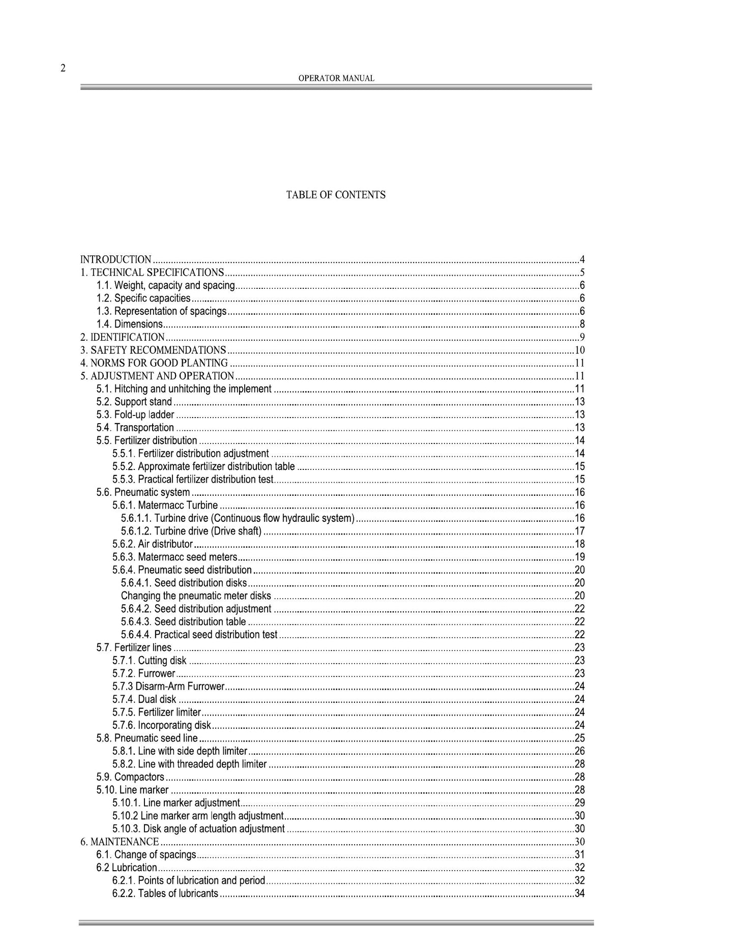 MASSEY FERGUSON MF 506 H MF 506 HF Pneumatic Planter Factory Workshop Operator Manual