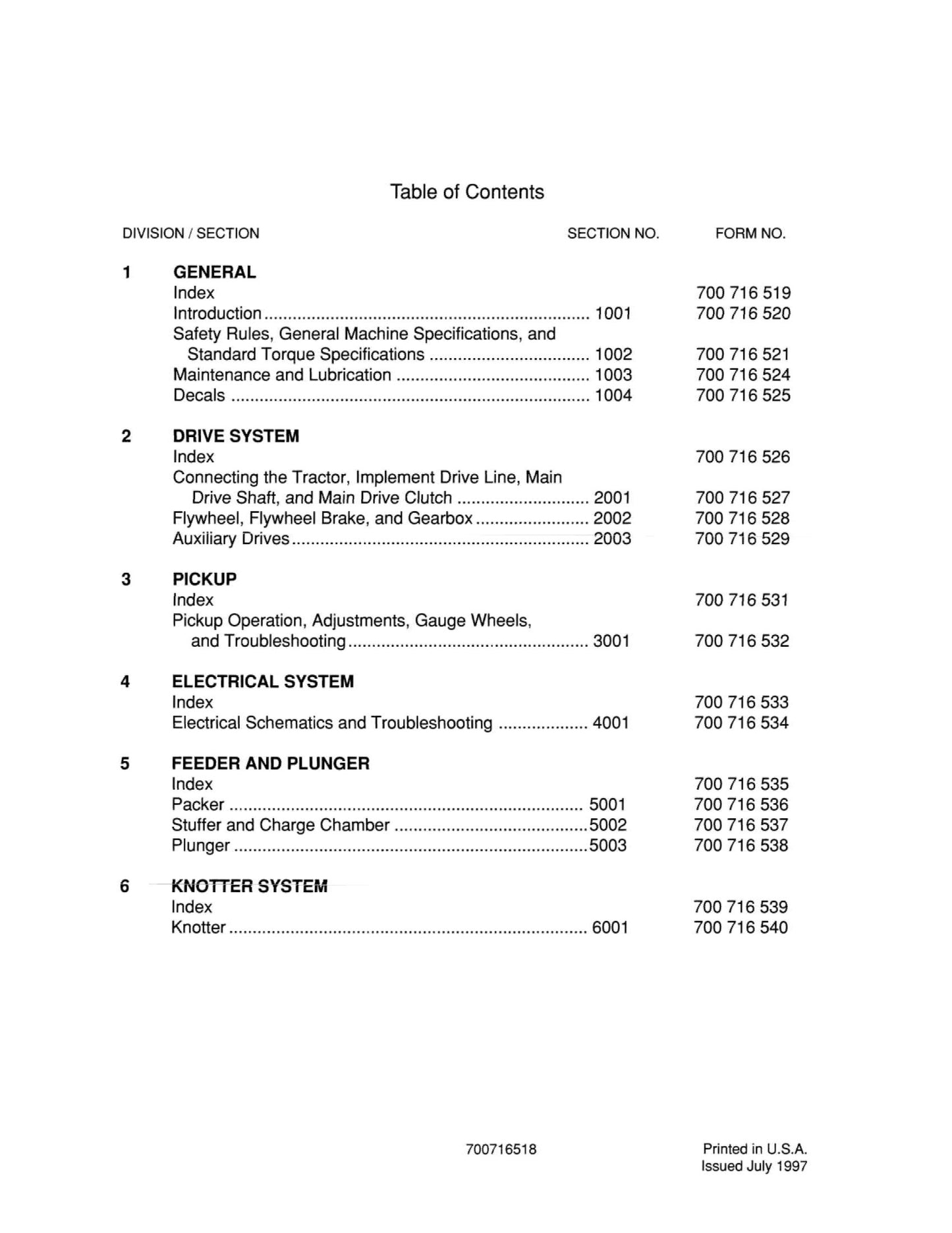 MASSEY FERGUSON MF 185MB Baler Baler Workshop Factory Workshop Service Manual 1856 995 M1