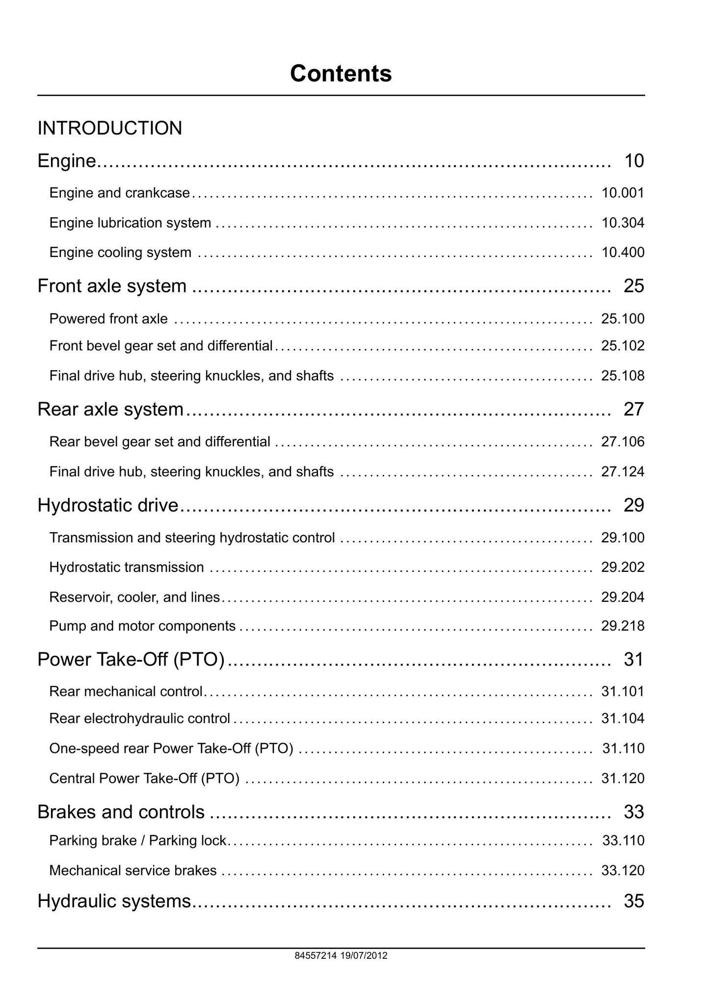 New Holland Boomer 20 Boomer 25 Compact Tractor Factory Workshop Service Manual 84557214