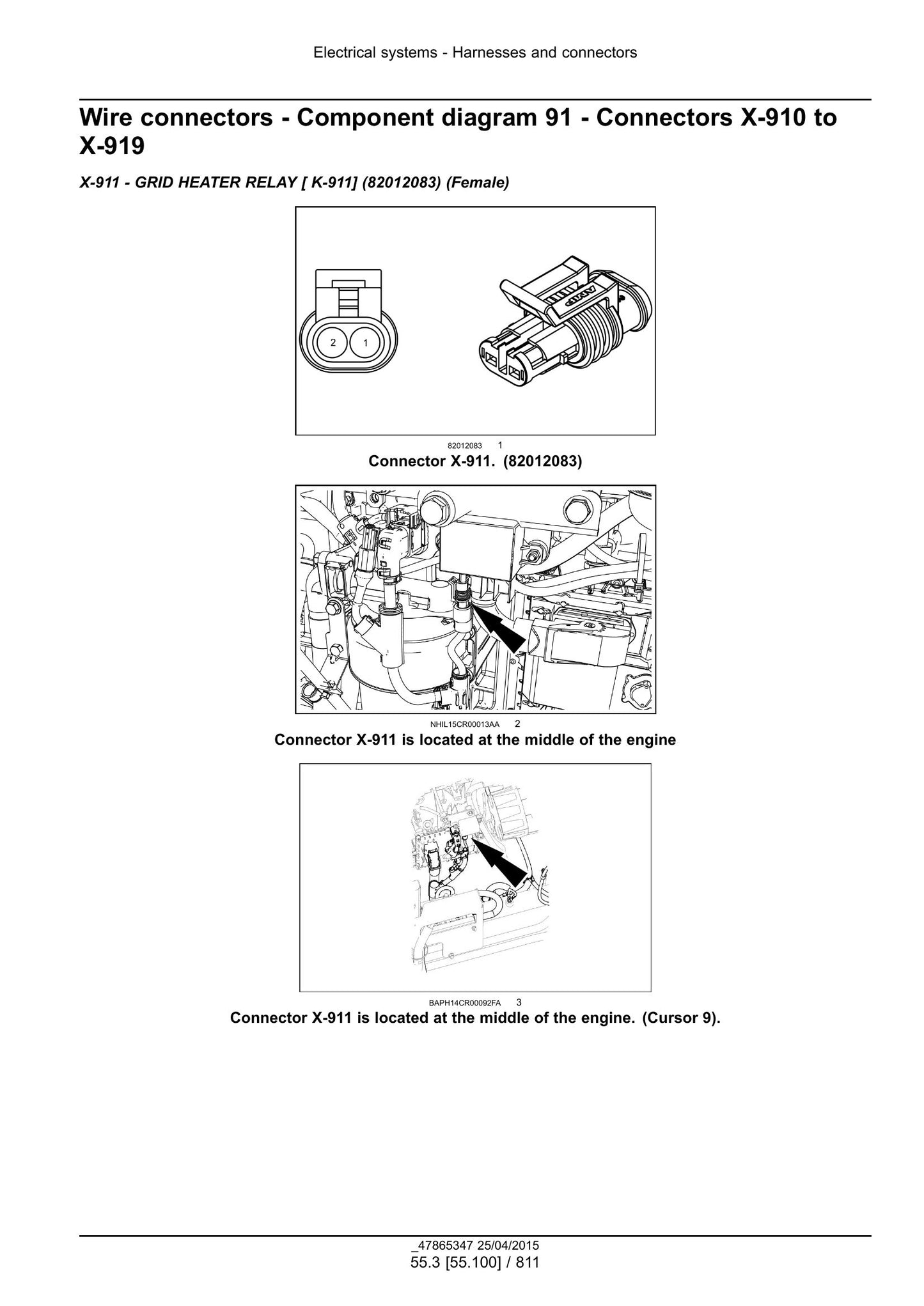 New Holland CR6.80 CR6.90 CR7.90 CR8.90 CR9.90 Combine Factory Workshop Service Manual 47878222