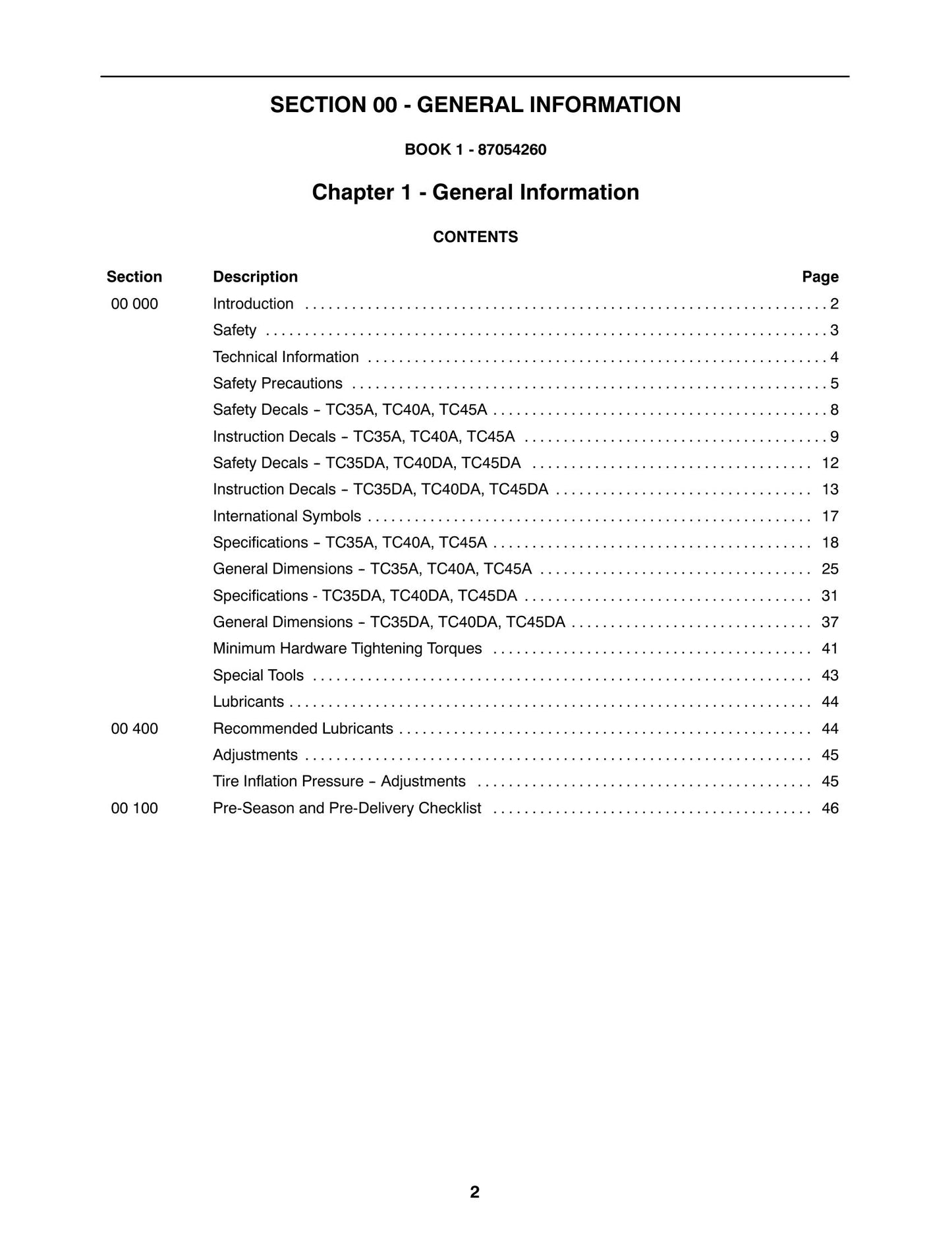 New Holland TC35A TC35DA TC40A TC40DA TC45A TC45DA Tractor Factory Workshop Repair Manual 87618716