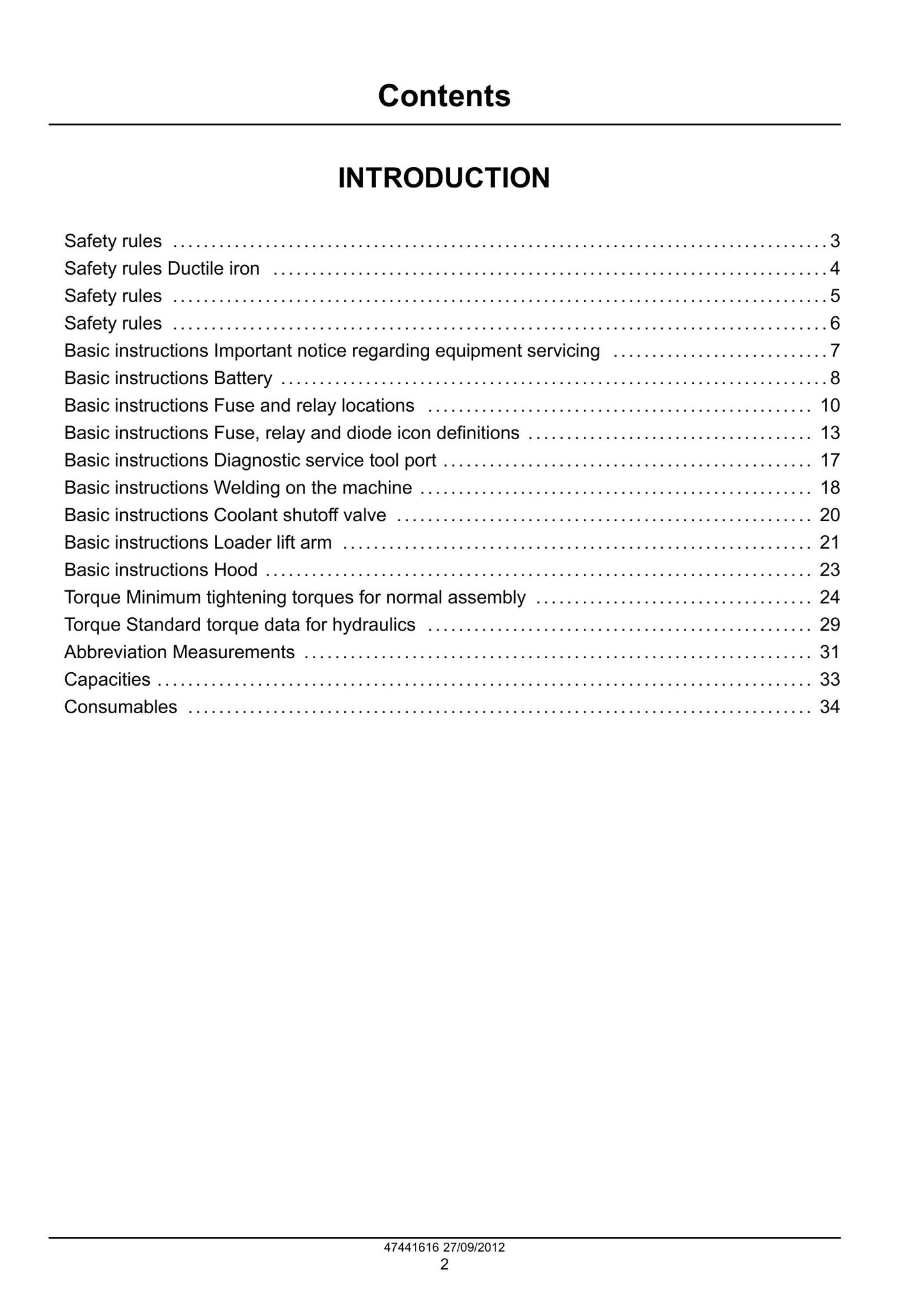 NEW HOLLAND CONSTRUCTION Wheel Loader Factory Workshop Service Manual 47441616