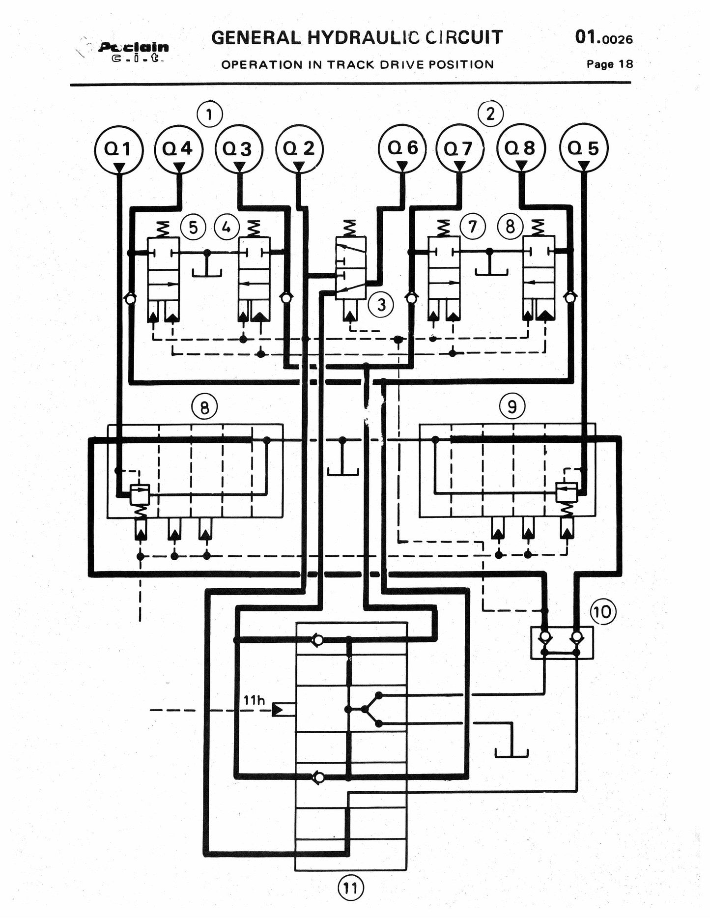 CASE DROTT Poclain 600 Crawler Excavator Factory Workshop Technical Manual S406321