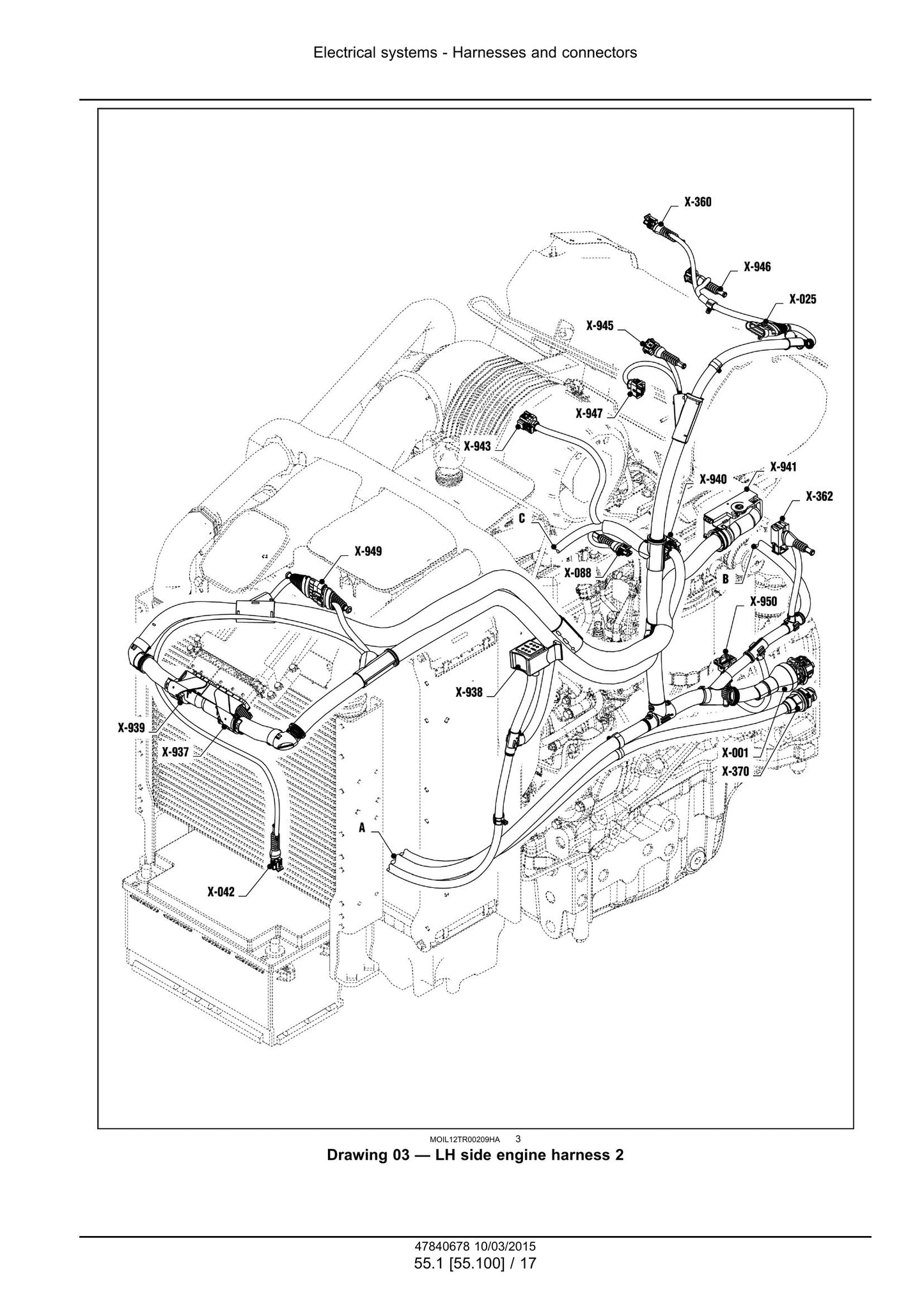CASE Farmall 85C Farmall 95C Farmall 105C Farmall 115C Tractor Factory Workshop Service Manual 47851933