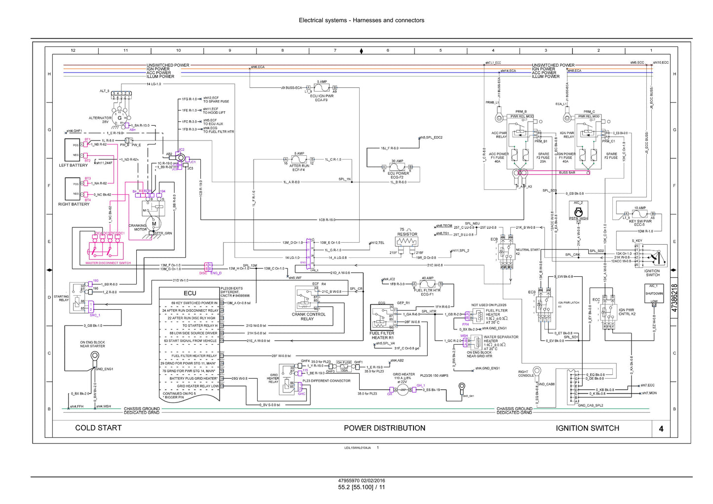 CASE 521F Wheel Loader Factory Workshop Service Manual 47979860