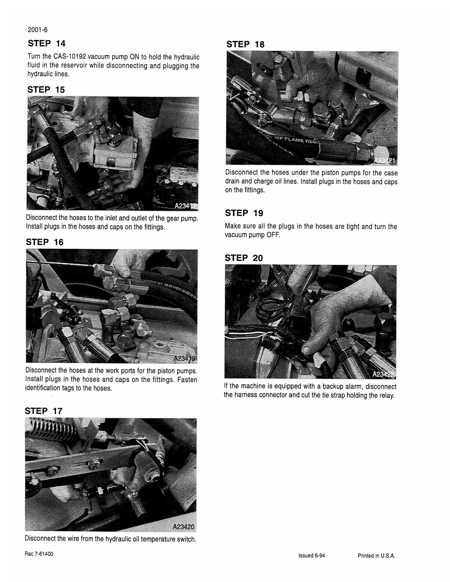 CASE 1838 Uni-Loader Skid Steer Loader Factory Workshop Service Manual