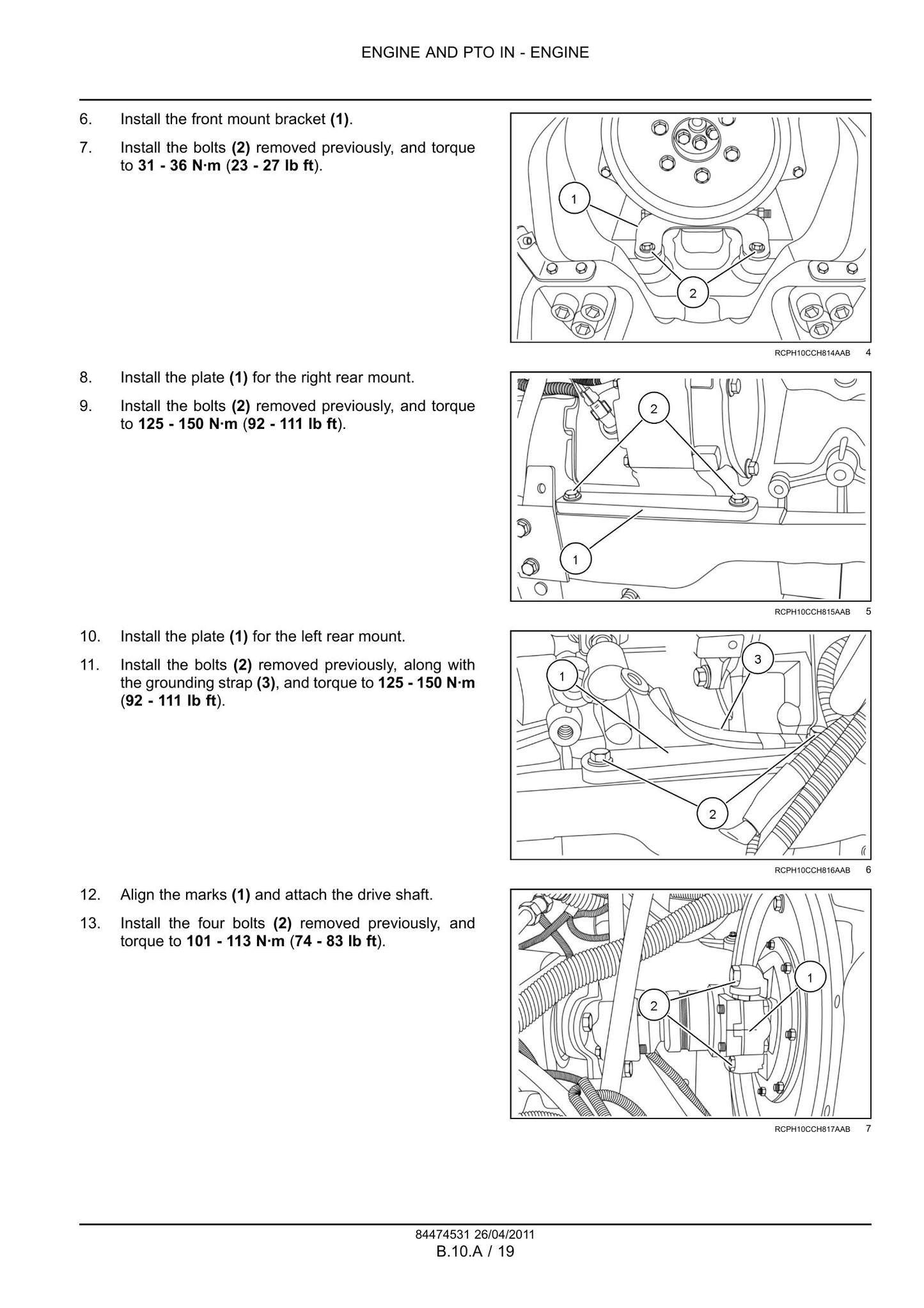 CASE MAGNUM 235 MAGNUM 260 MAGNUM 290 MAGNUM 315 MAGNUM 340 Tractor Factory Workshop Service Manual 84494804