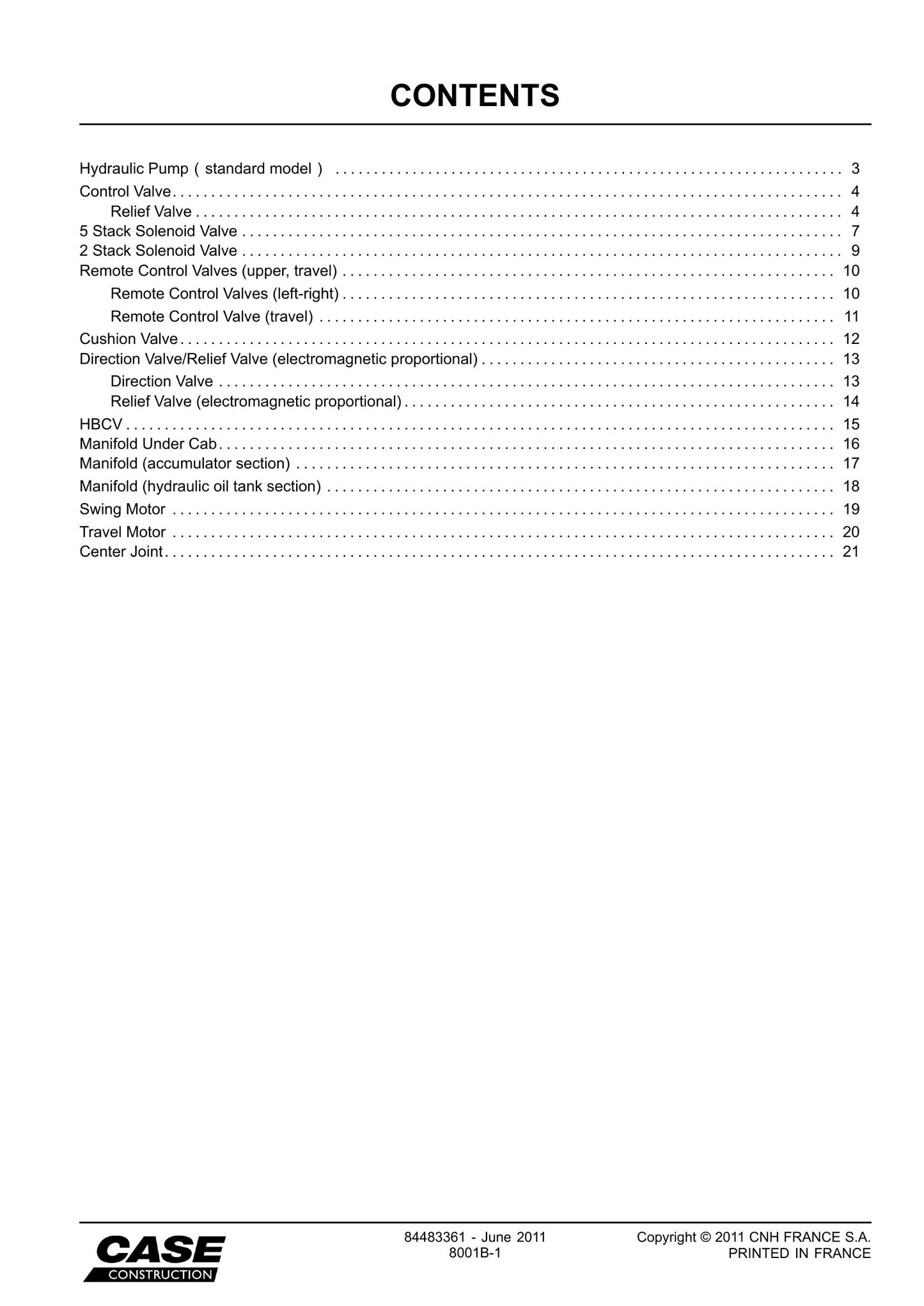 CASE CX300C Crawler Excavator Factory Workshop Service Manual 84541700