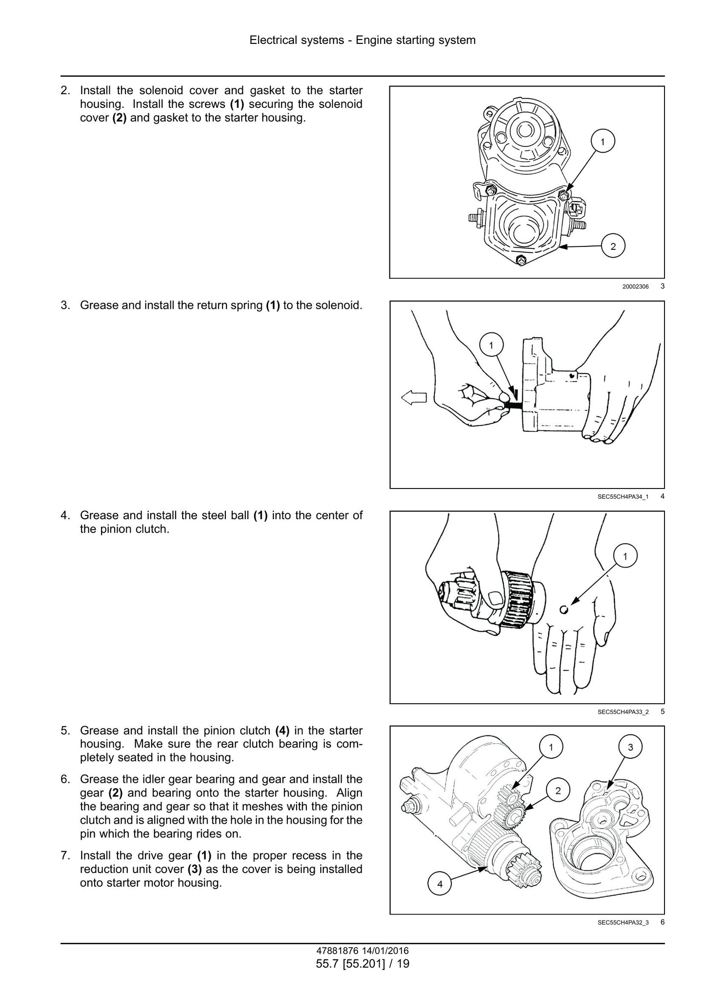 CASE FARMALL 30A FARMALL 35A Compact Tractor Factory Workshop Service Manual 47956047