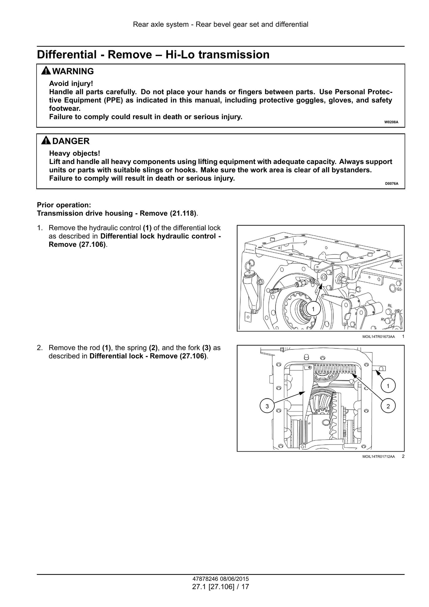 CASE Farmall 90C Farmall 100C Farmall 110C Farmall 120C Tractor Factory Workshop Service Manual 47899706