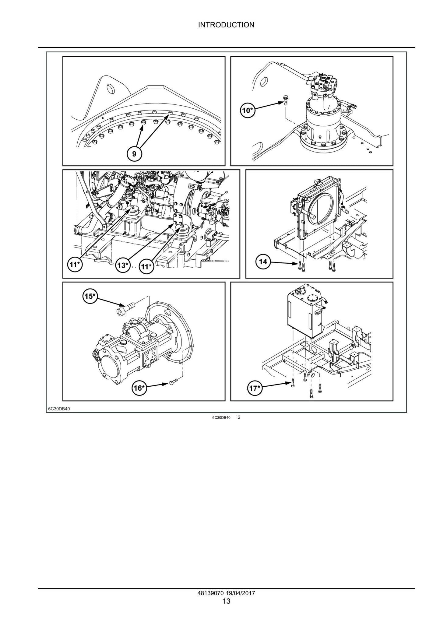 CASE CX180C Crawler Excavator Factory Workshop Service Manual 48139070