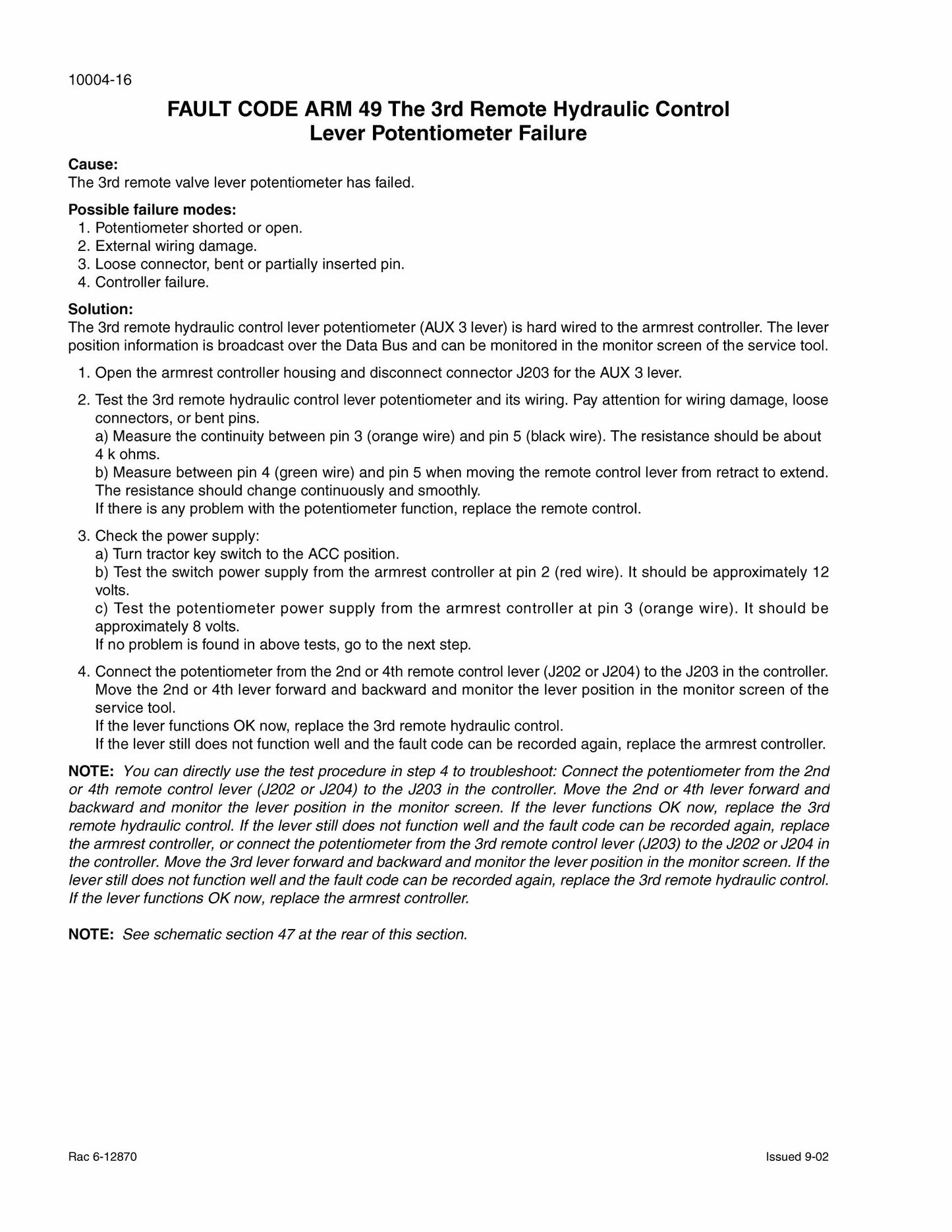 CASE MX210 MX230 MX255 MX285 Tractor Factory Workshop Service Manual 6-12720