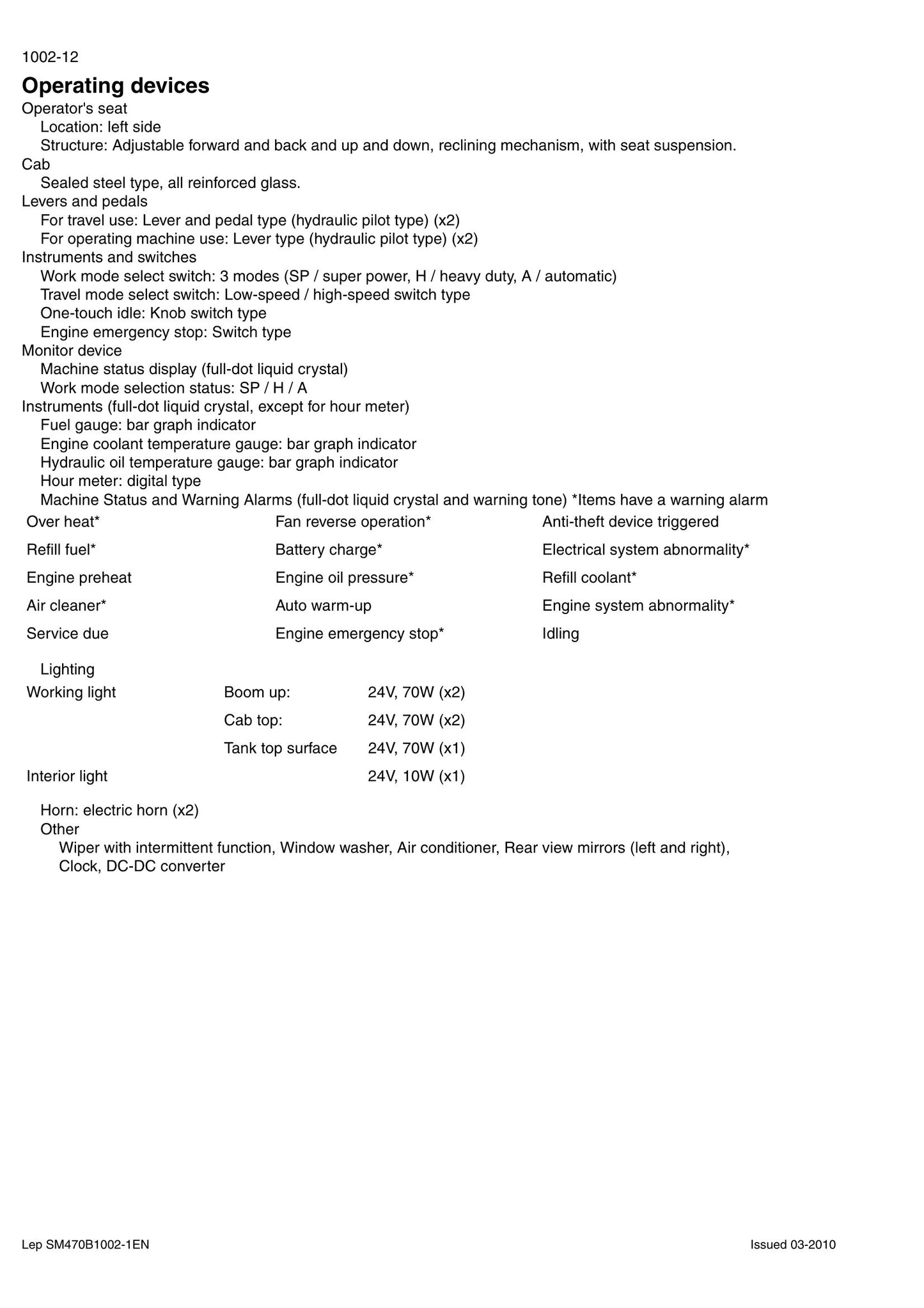 CASE CX470B Crawler Excavator Factory Workshop Service Manual