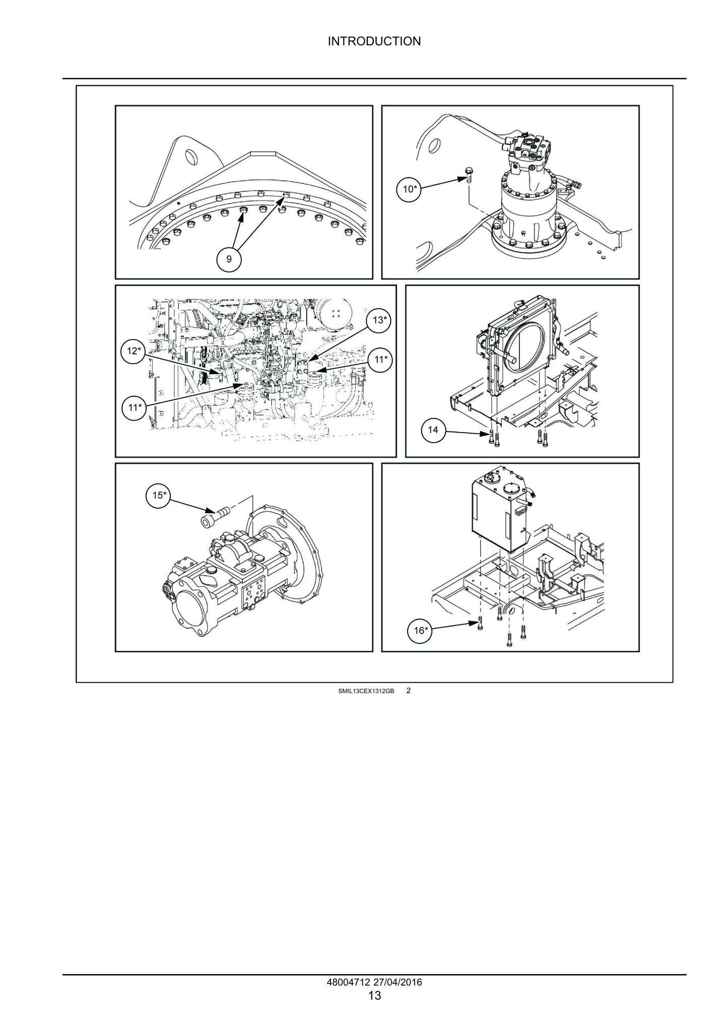CASE CX240C Crawler Excavator Factory Workshop Service Manual 48004712