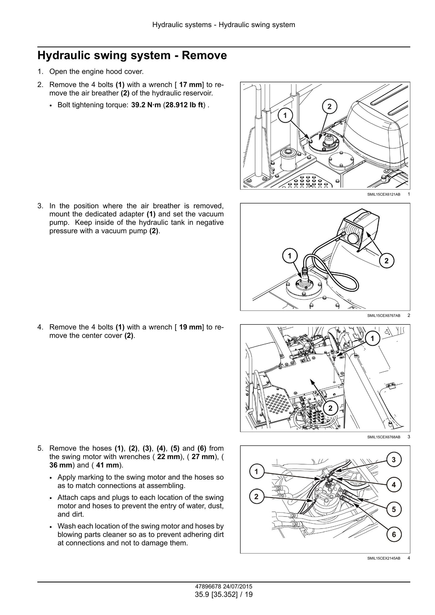 CASE CX160D Crawler Excavator Factory Workshop Service Manual 47910355