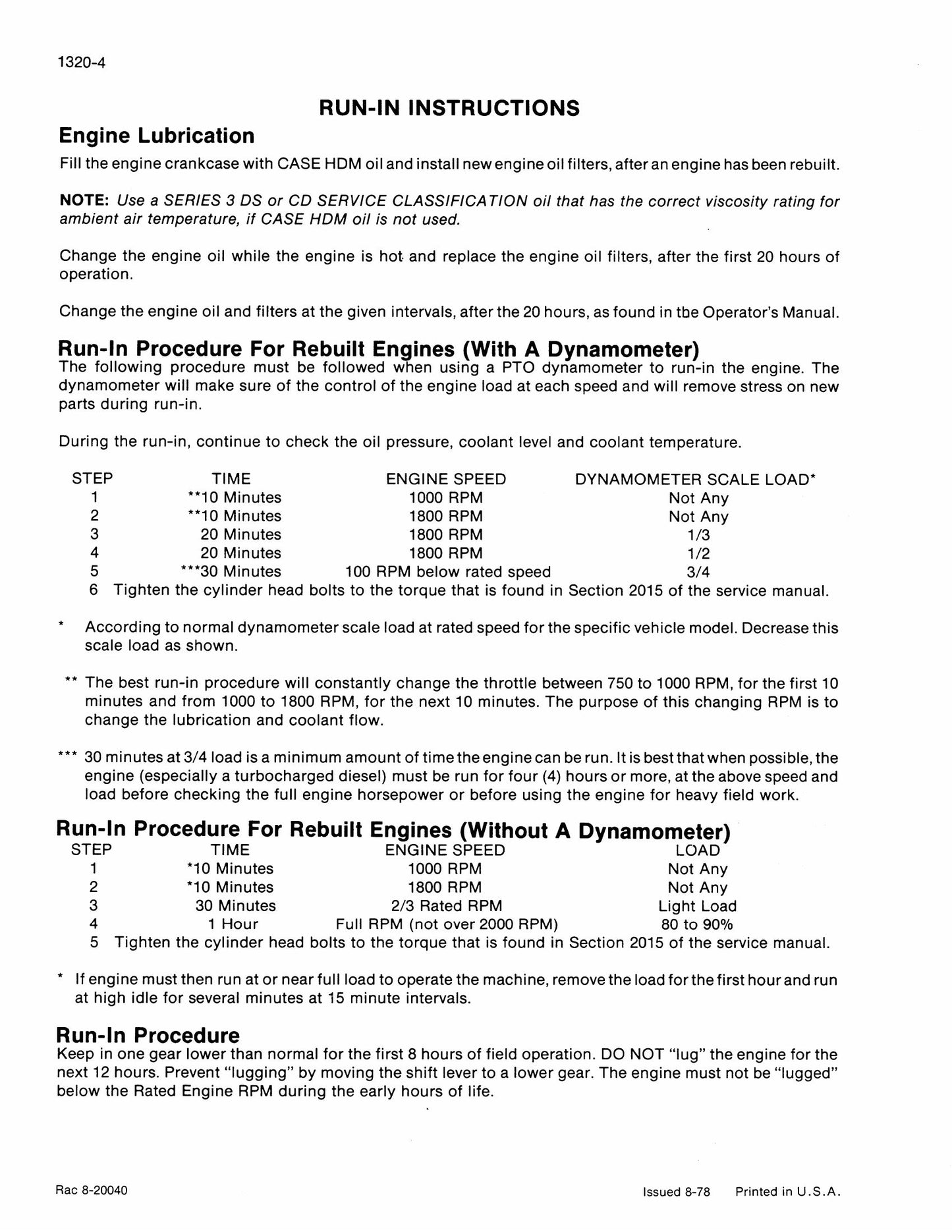 CASE 1150D 1155D Bulldozer Factory Workshop Service Manual 8-41280-R1