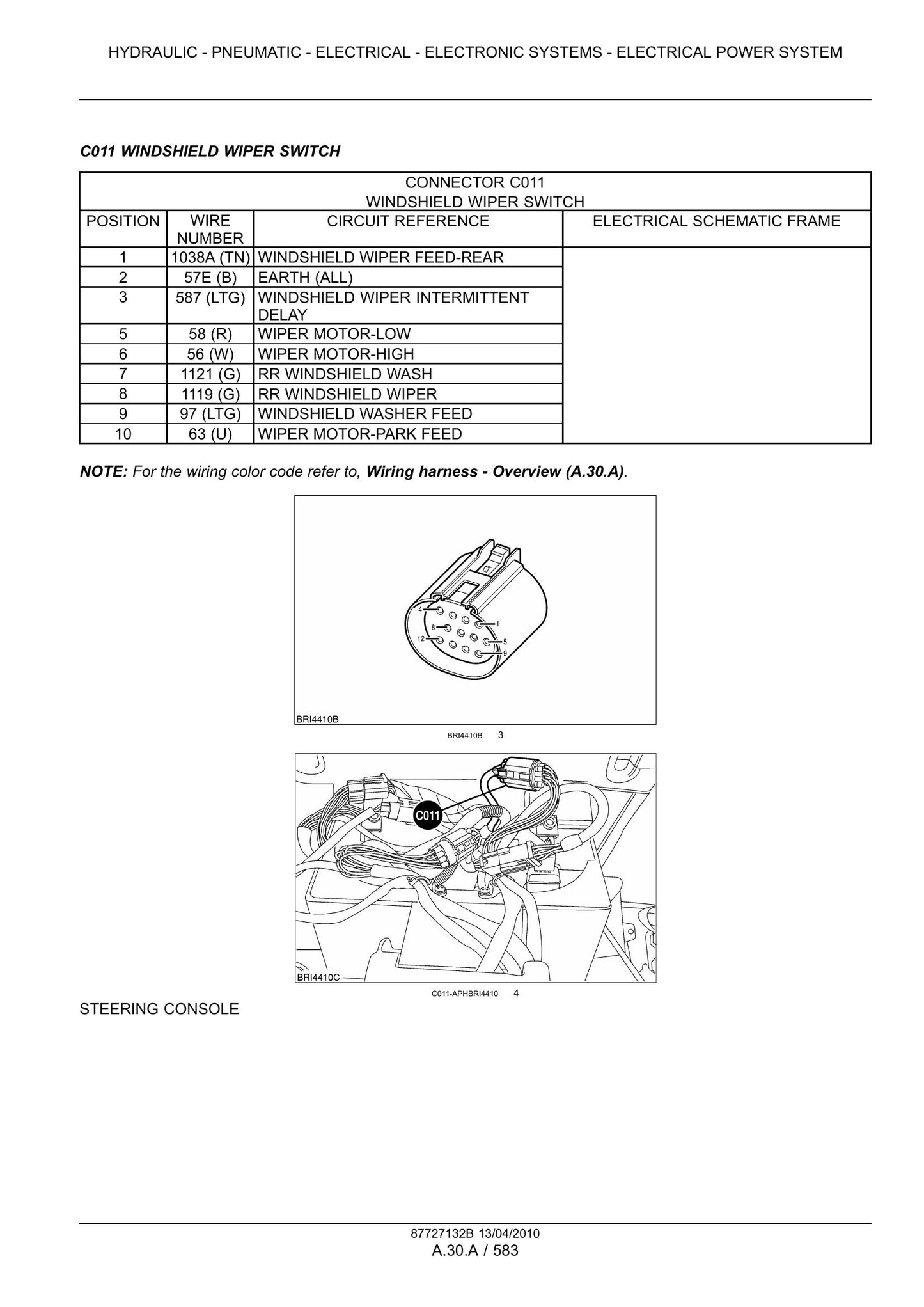 CASE IH PUMA 115 PUMA 125 PUMA 140 PUMA 155 Tractor Factory Workshop Service Manual 84410745