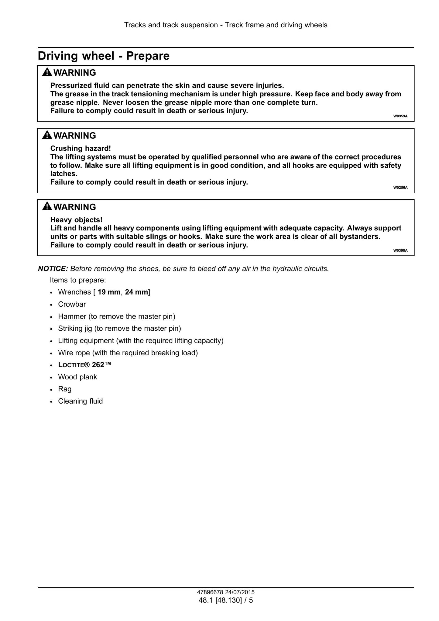 CASE CX160D Crawler Excavator Factory Workshop Service Manual 47910355