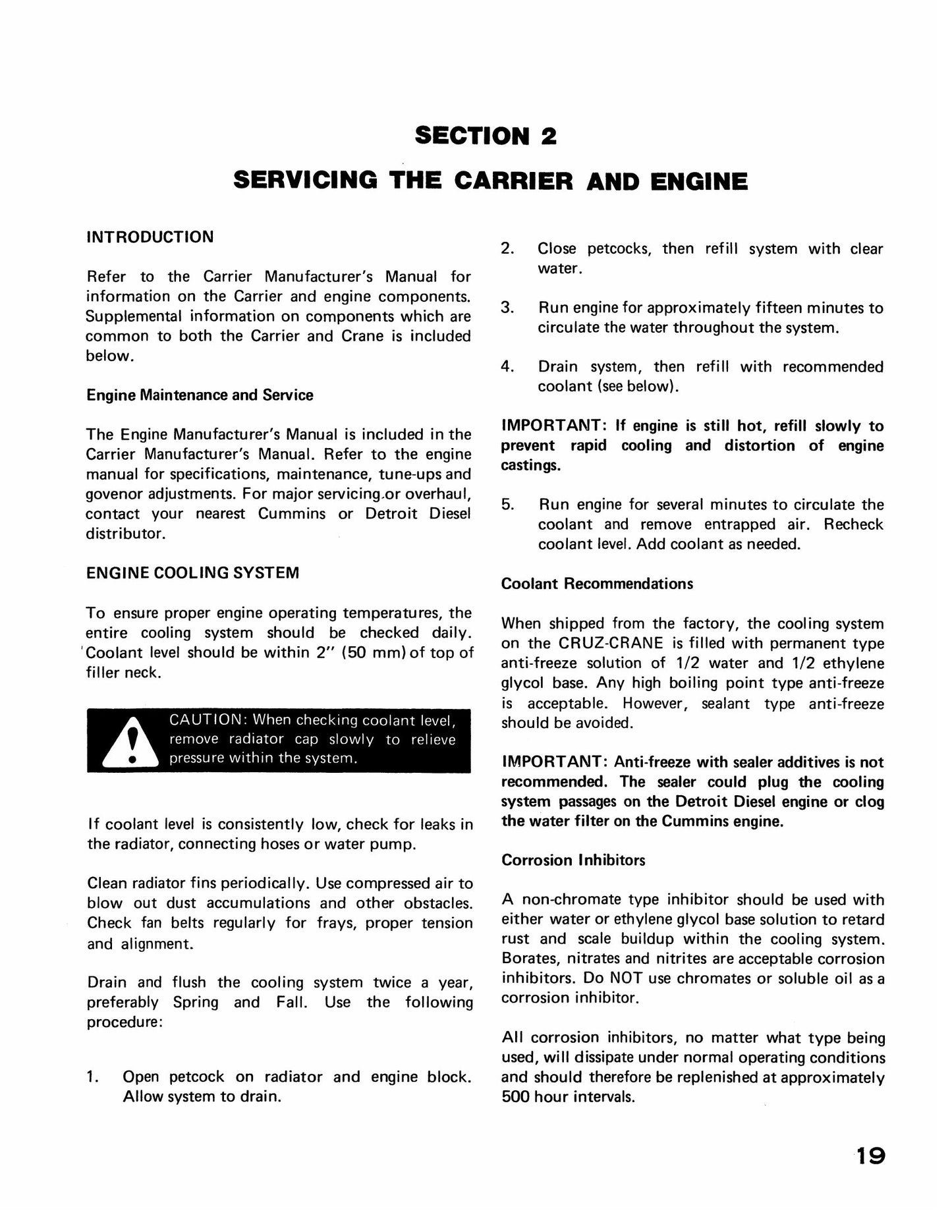 CASE 2510 Cruz-Crane Carrier Mounted Crane Factory Workshop Service Manual S-406182M1