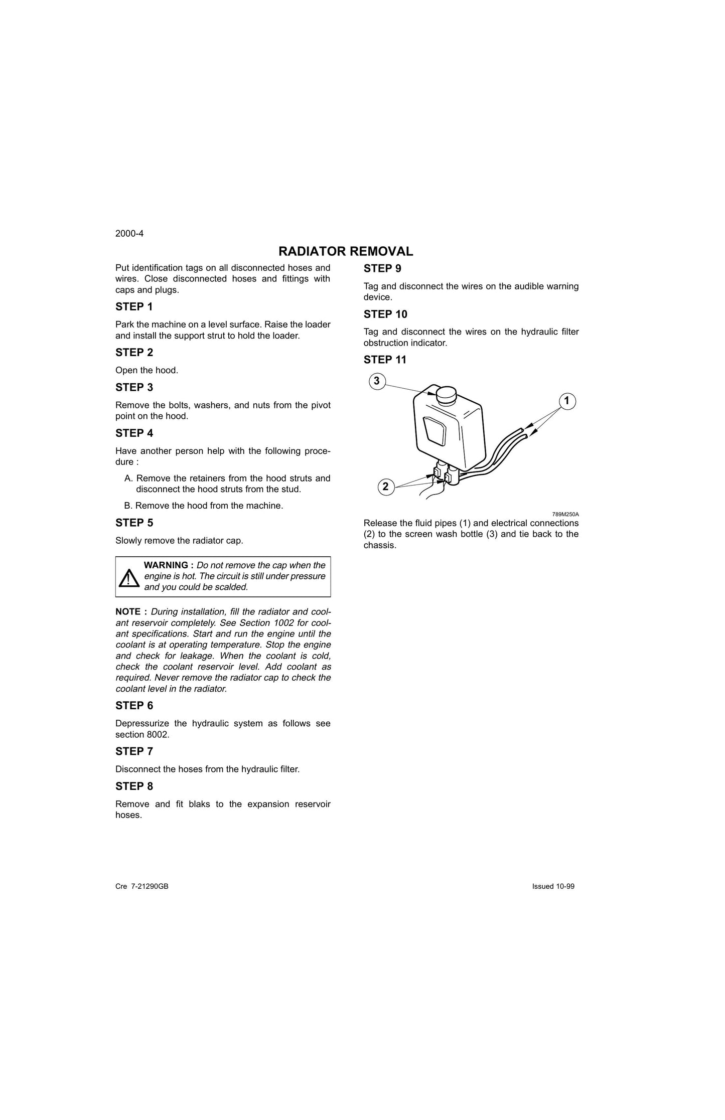 CASE 595SLE 595LSP Backhoe Loader Factory Workshop Service Manual