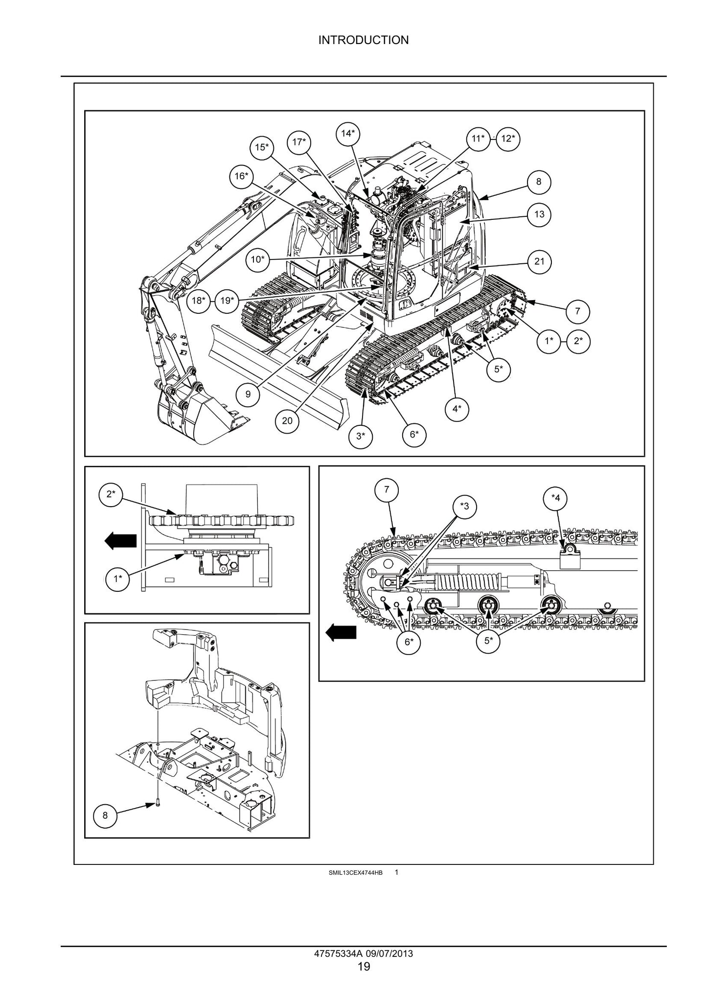 CASE CX75CSR Crawler Excavator Factory Workshop Service Manual 47595207
