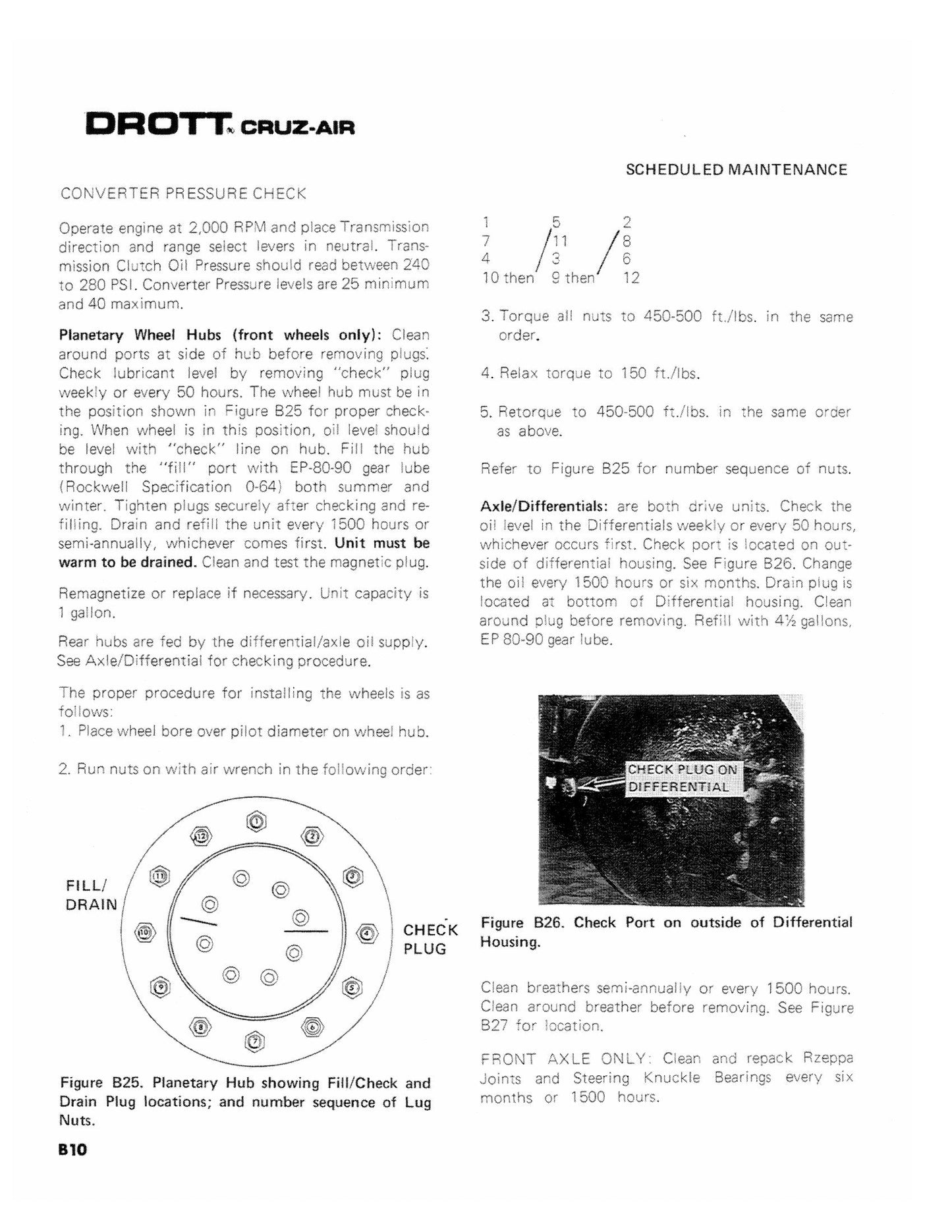 CASE 80 CRUZ-AIR Excavator Factory Workshop Service Manual S406162