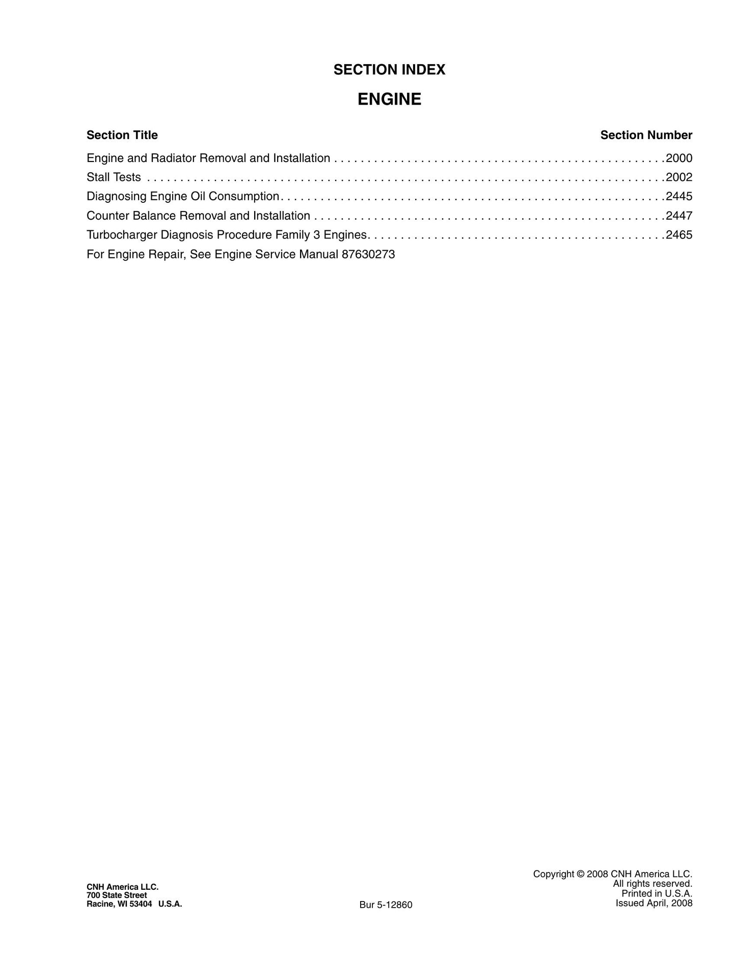 CASE 586G 588G Series 3 TIER 3 Forklift Factory Workshop Repair Manual 87728464