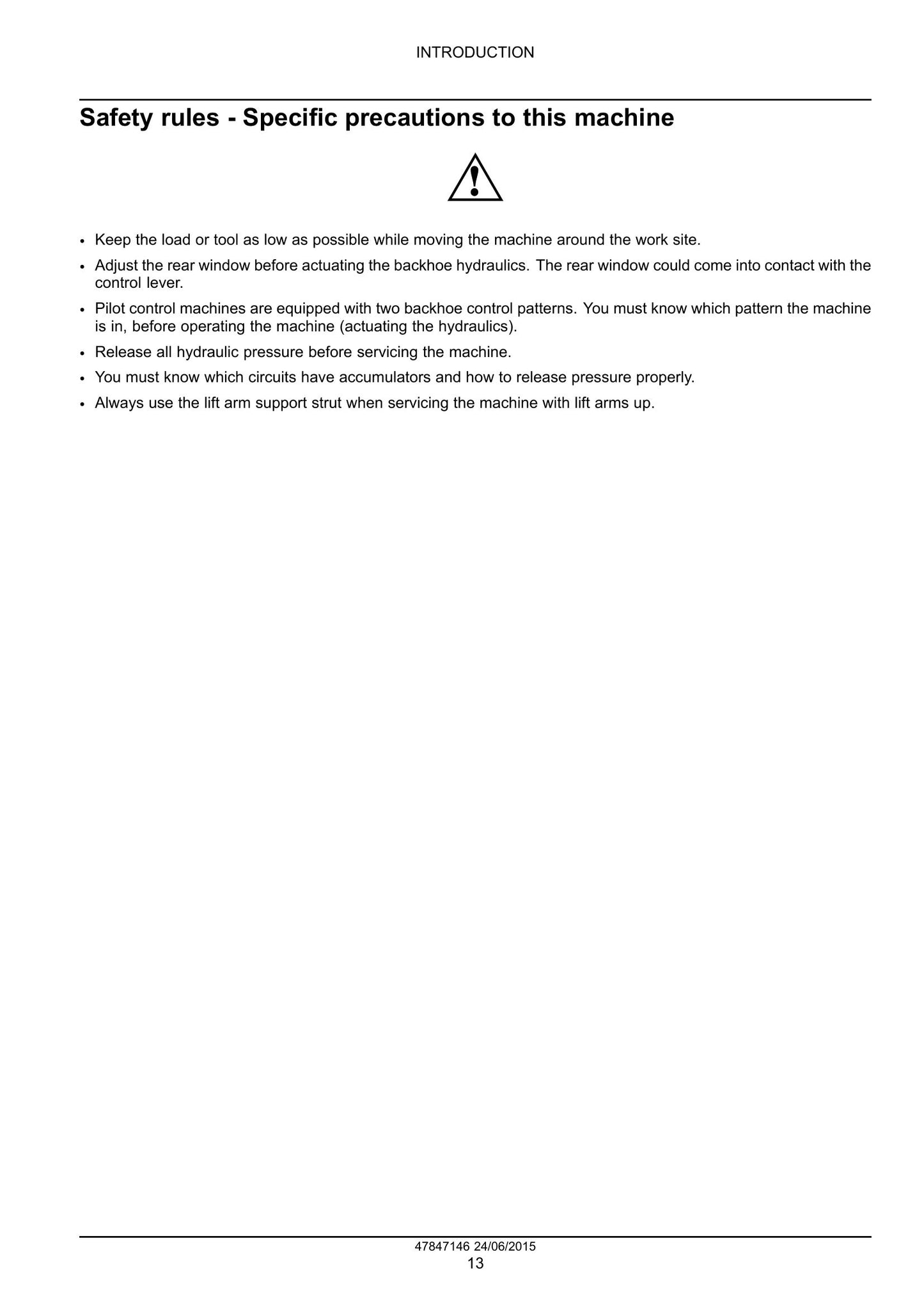CASE 580ST 590ST 695ST Backhoe Loader Factory Workshop Service Manual 47847146