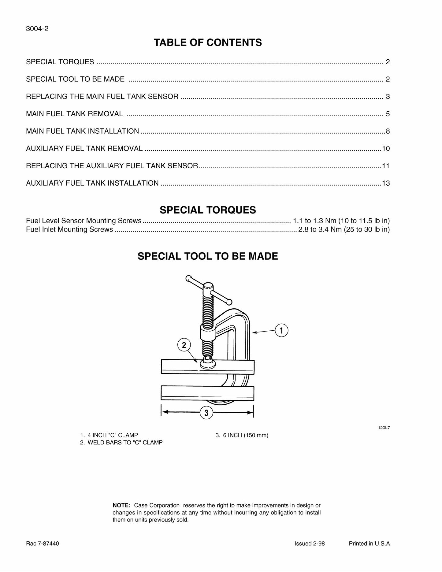 CASE 7200 8900 Tractor Factory Workshop Service Manual 7-67882