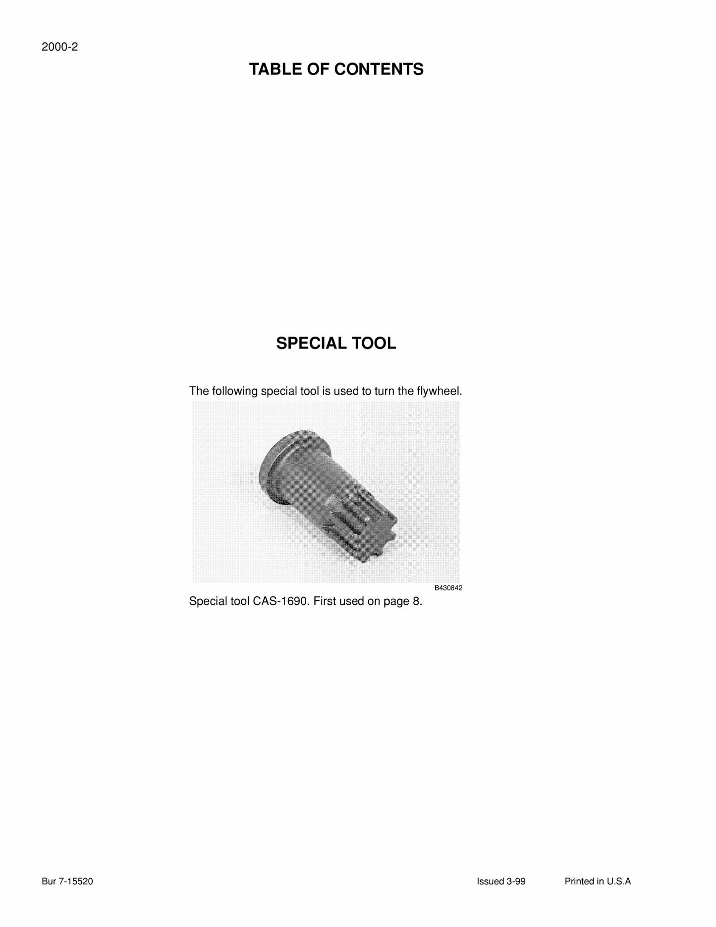 CASE 585G 586G 588G Forklift Factory Workshop Service Manual 7-14851