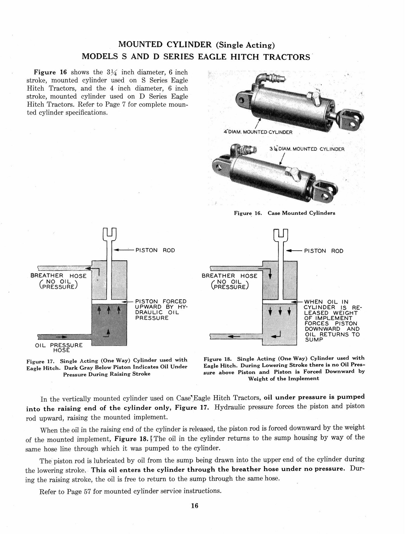 CASE S D LA Tractor Factory Workshop Service Manual 5634