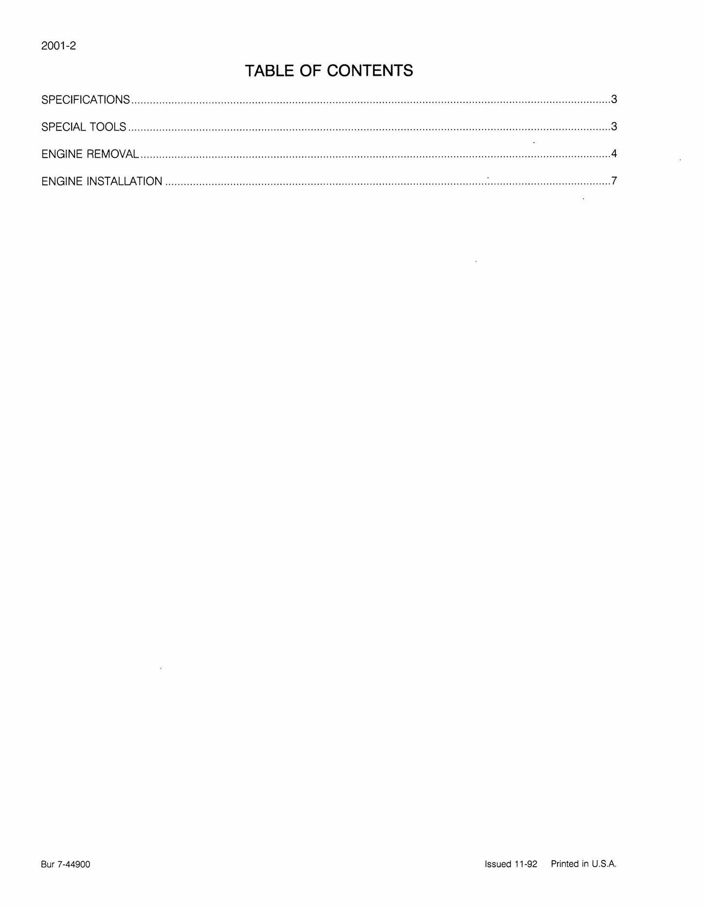 CASE 9030 Crawler Excavator Factory Workshop Service Manual 7-44860