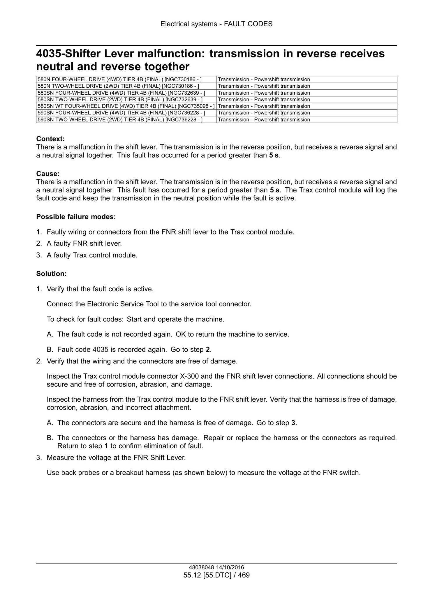 CASE 580N 580SN 580SN WT 590SN Backhoe Loader Factory Workshop Service Manual 48080070