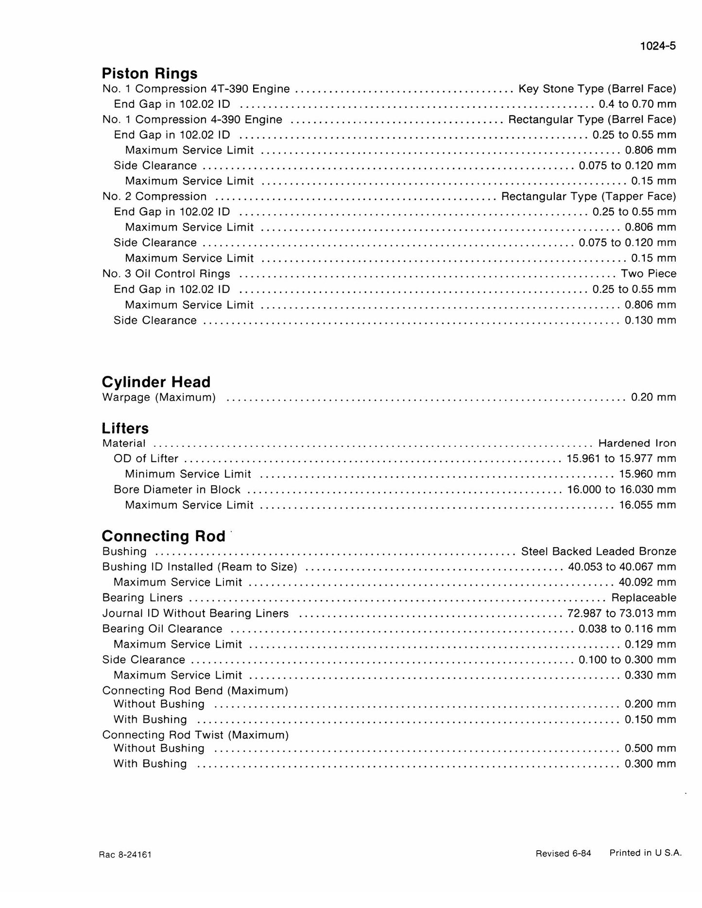 CASE 550 Crawler Bulldozer Factory Workshop Service Manual 8-11240