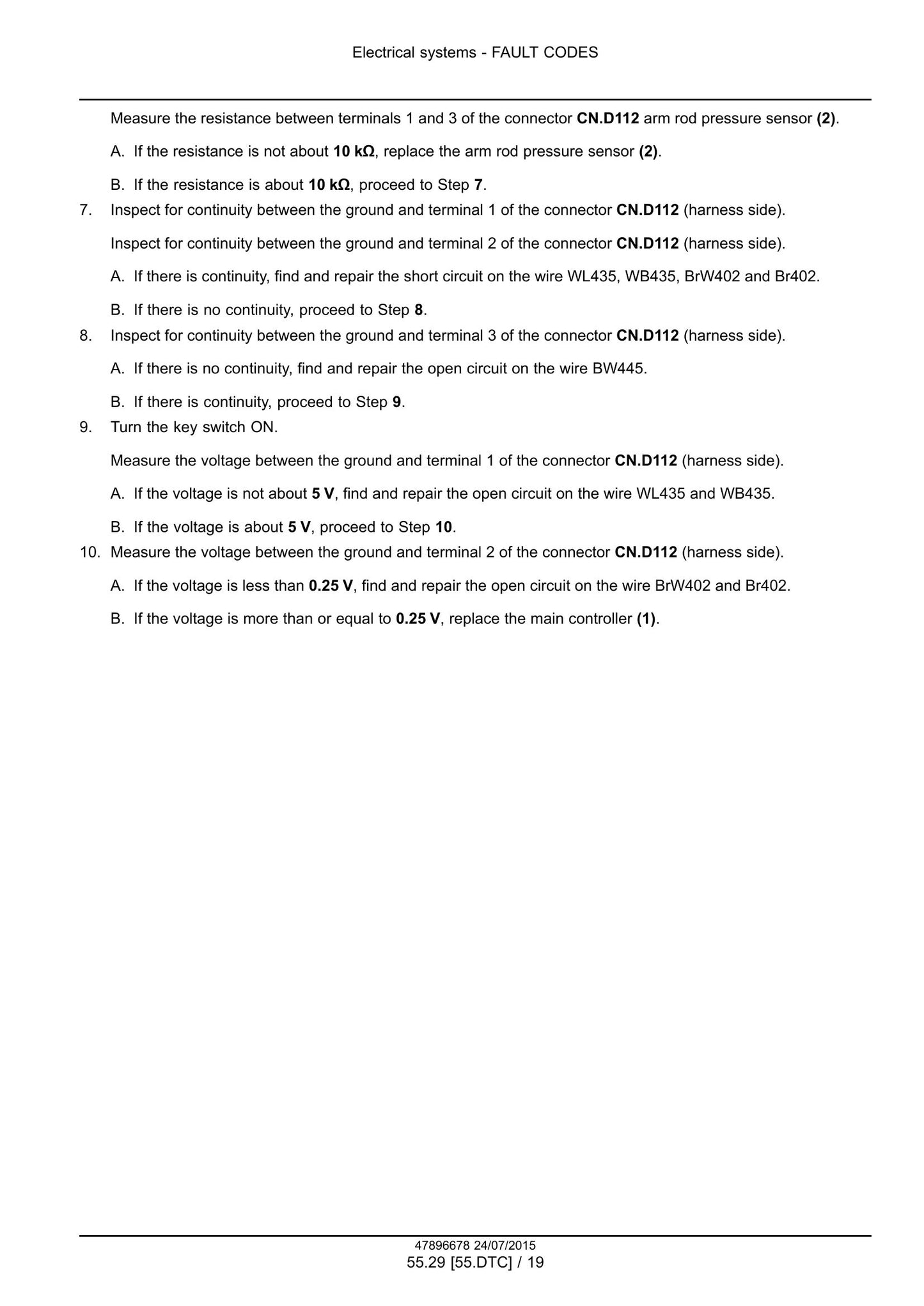 CASE CX160D Crawler Excavator Factory Workshop Service Manual 47910355
