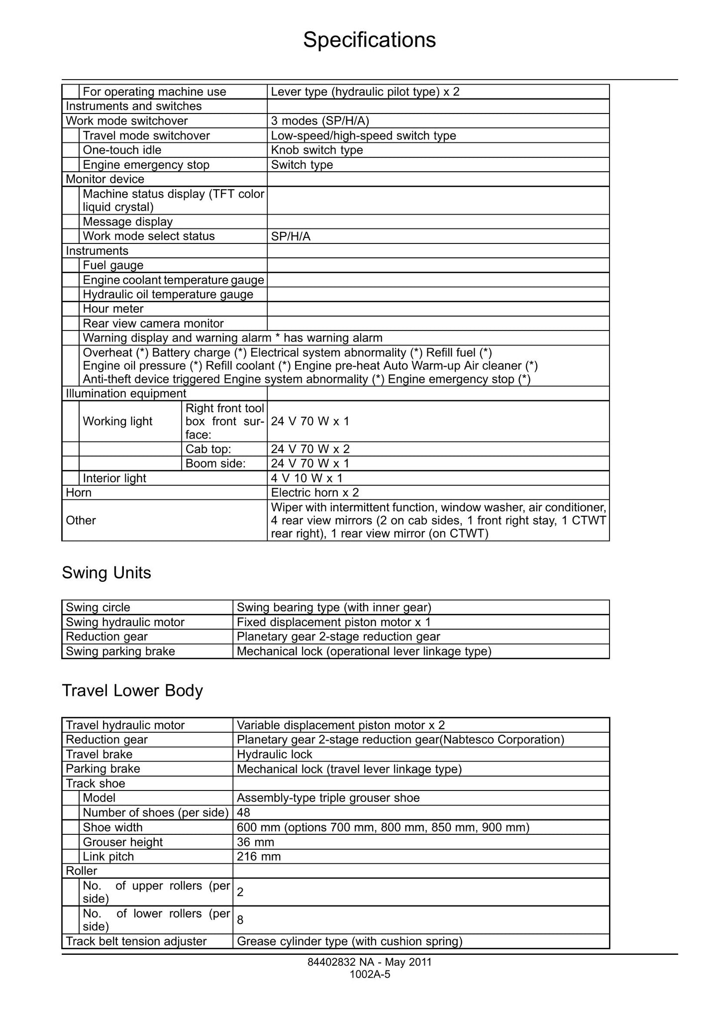 CASE CX350C Crawler Excavator Factory Workshop Service Manual 84541710