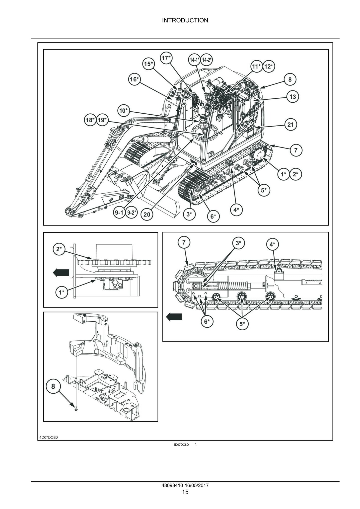 CASE CX80C Crawler Excavator Factory Workshop Service Manual 48098410