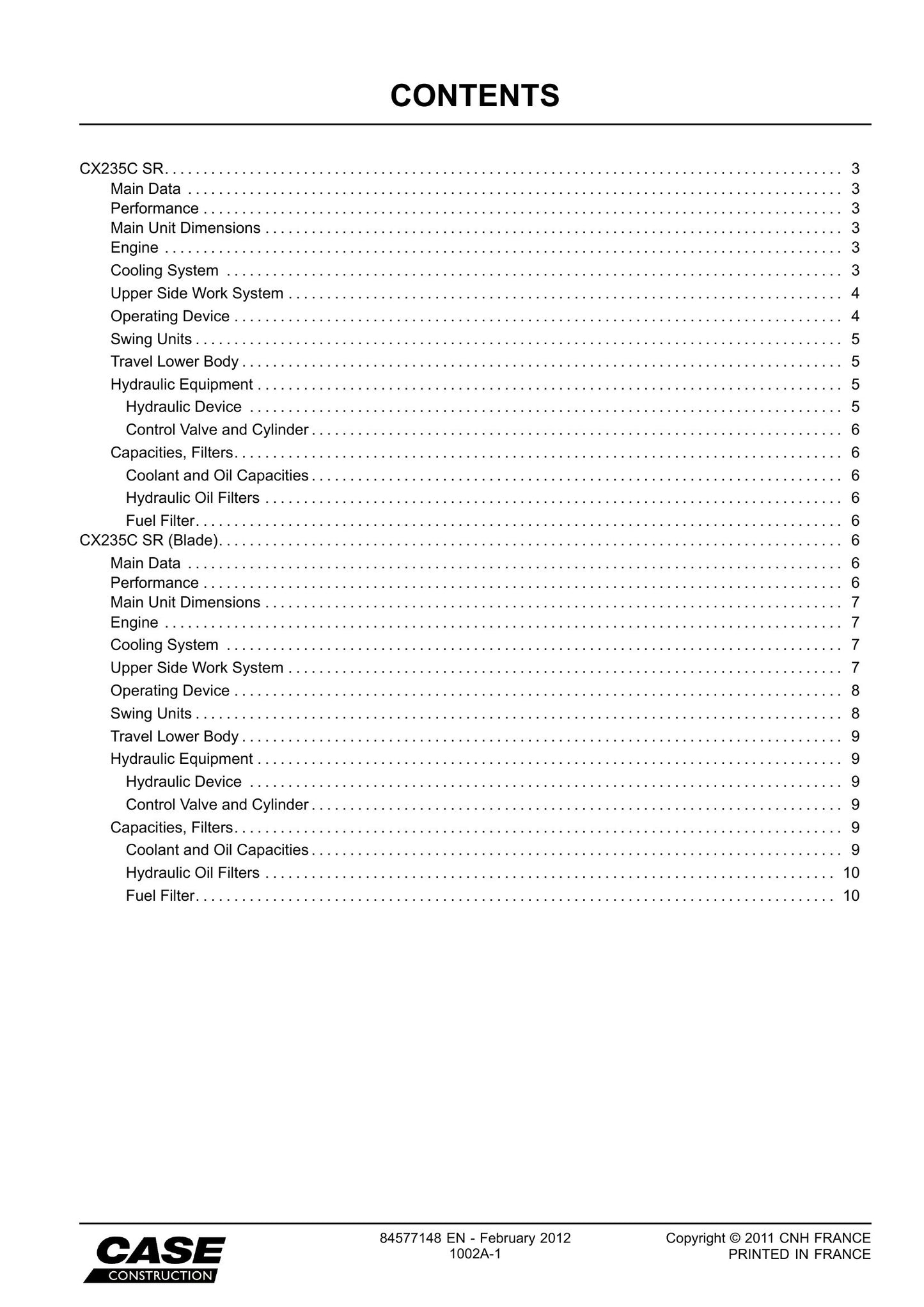CASE CX235C SR Tier 4 Crawler Excavator Factory Workshop Service Manual 84577148