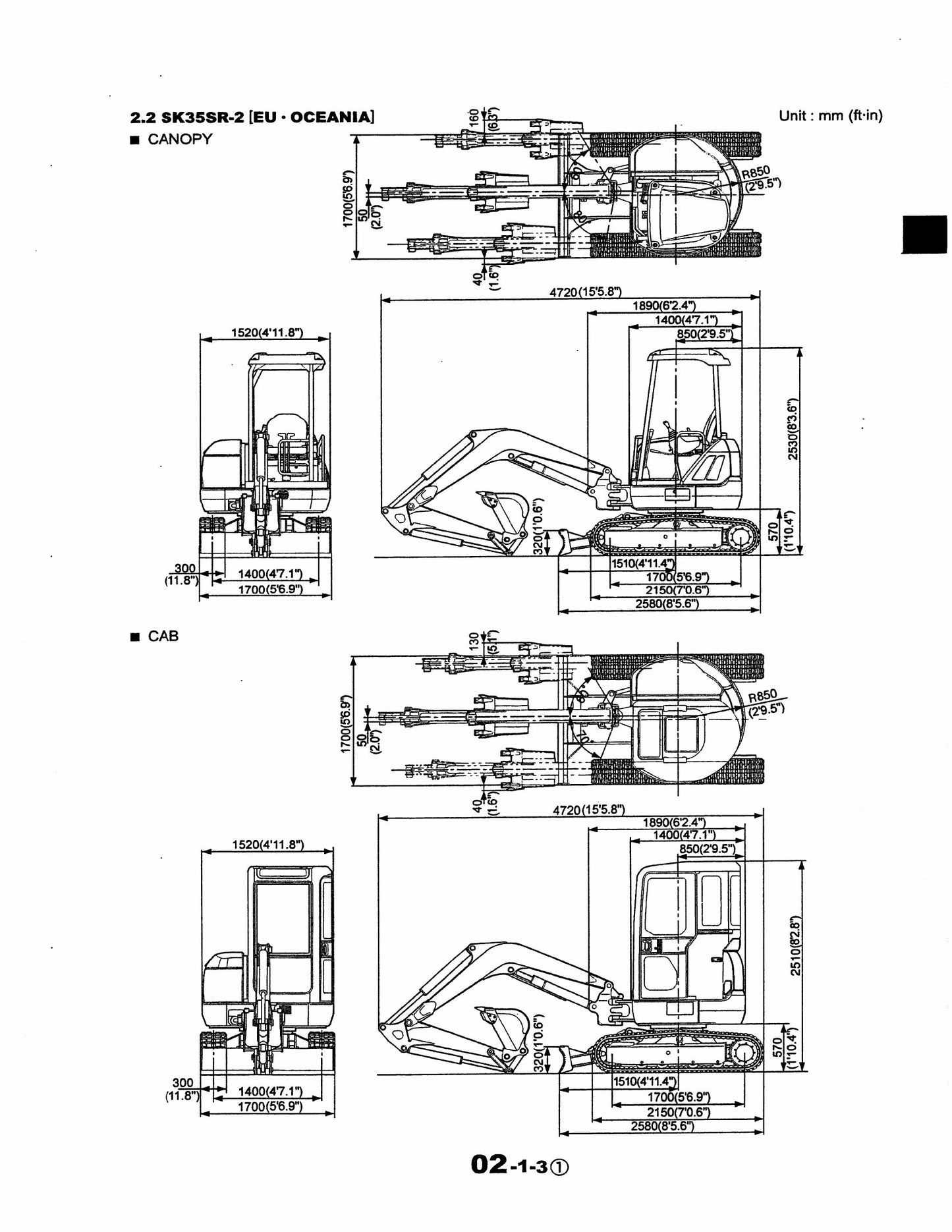 CASE CX31 CX36 Hydraulic Excavator Factory Workshop Service Manual S5PW0002E