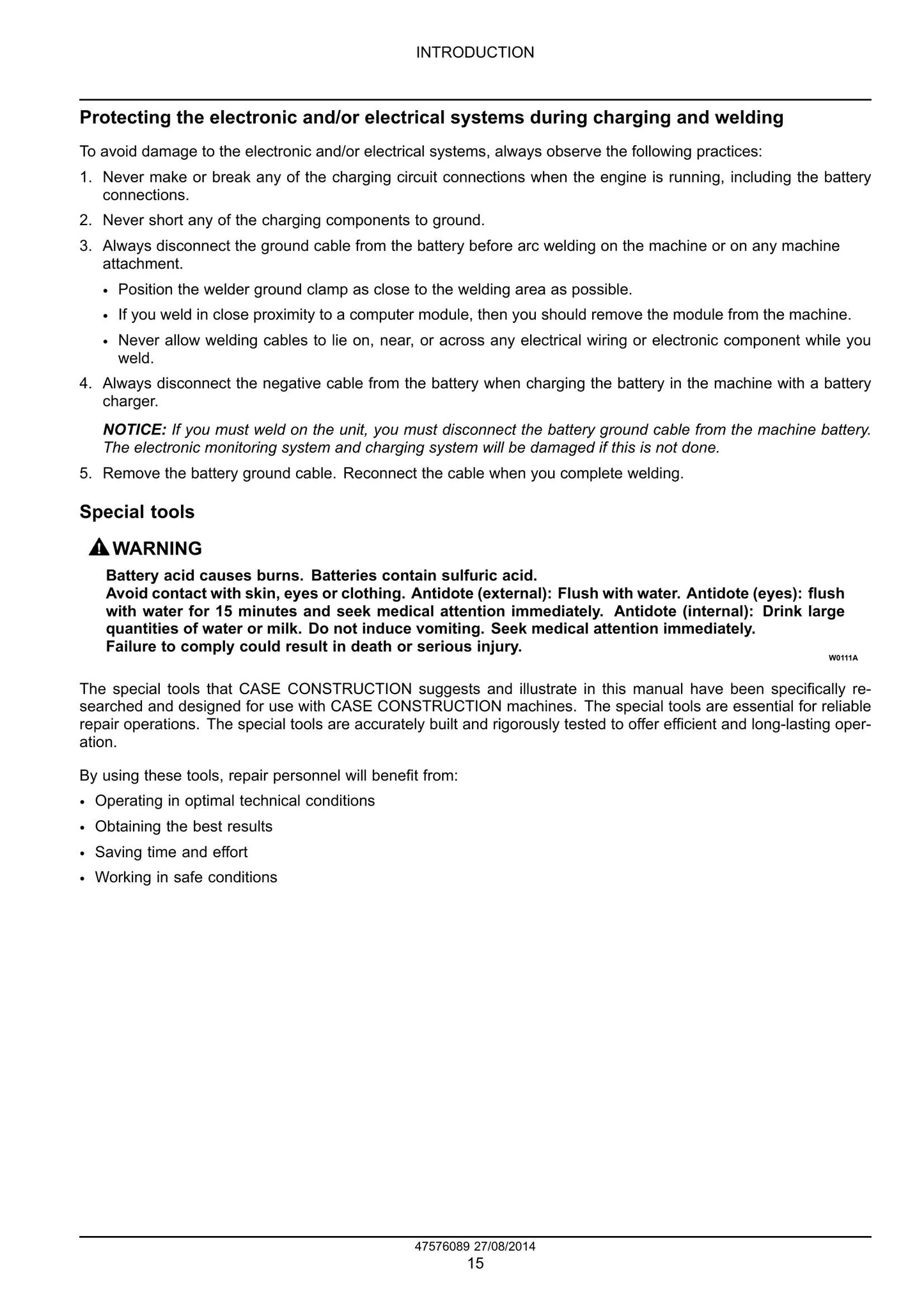 CASE 570T Backhoe Loader Factory Workshop Service Manual 47576089