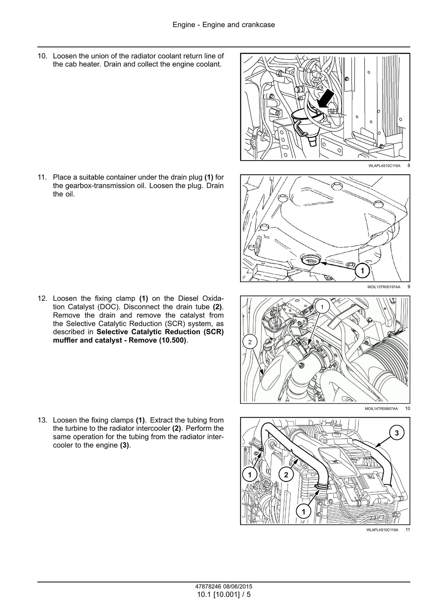 CASE Farmall 90C Farmall 100C Farmall 110C Farmall 120C Tractor Factory Workshop Service Manual 47899706