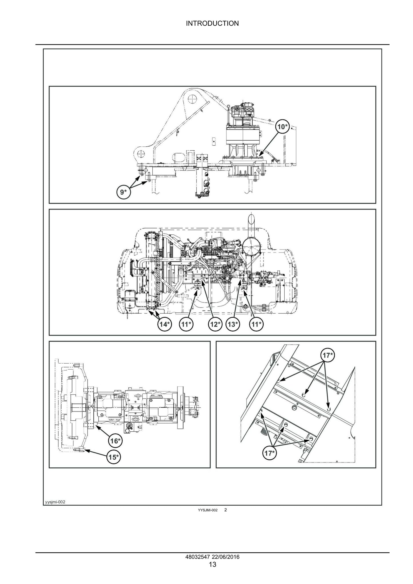 CASE CX500C Crawler Excavator Factory Workshop Service Manual 48032547