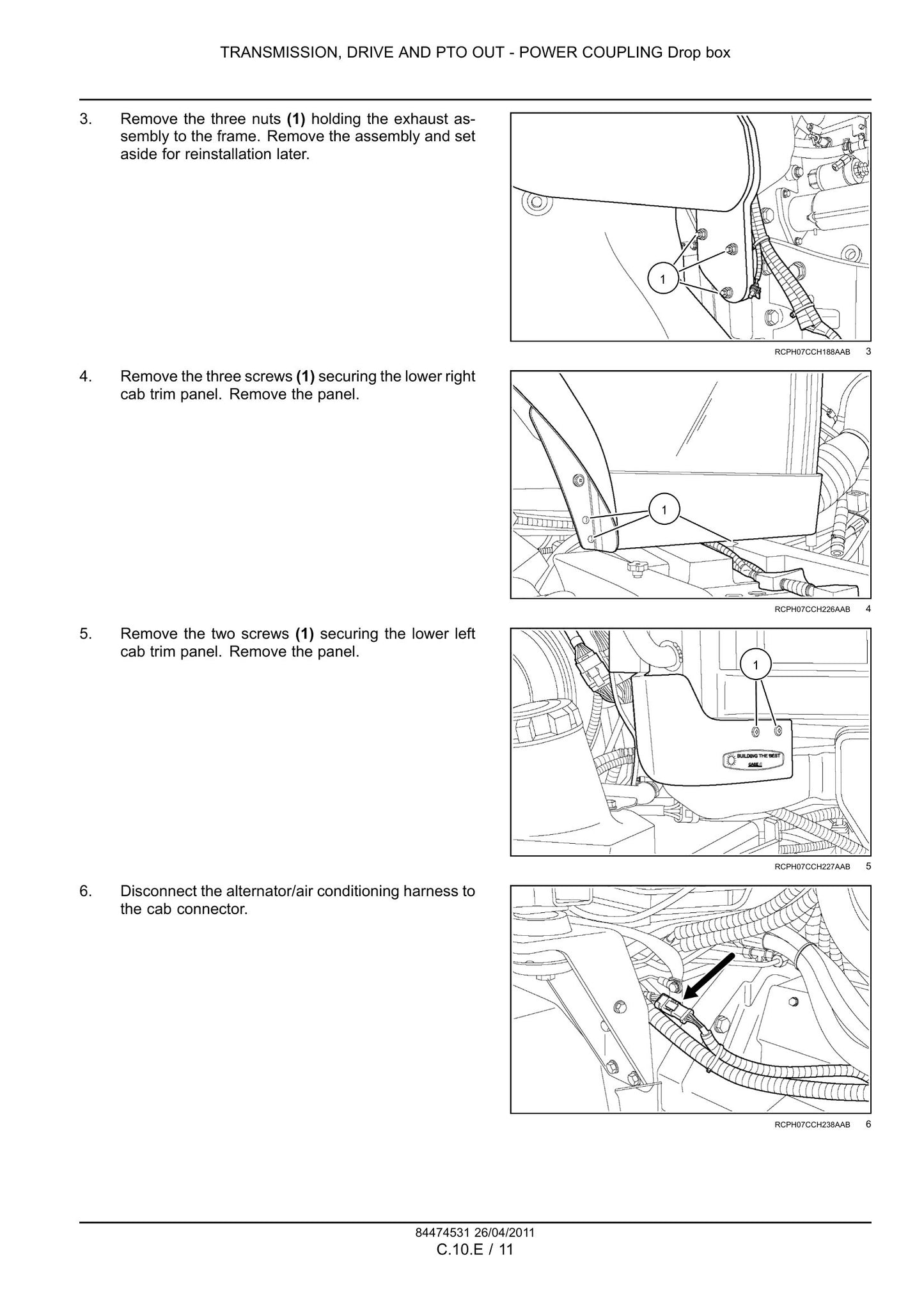 CASE MAGNUM 235 MAGNUM 260 MAGNUM 290 MAGNUM 315 MAGNUM 340 Tractor Factory Workshop Service Manual 84494804