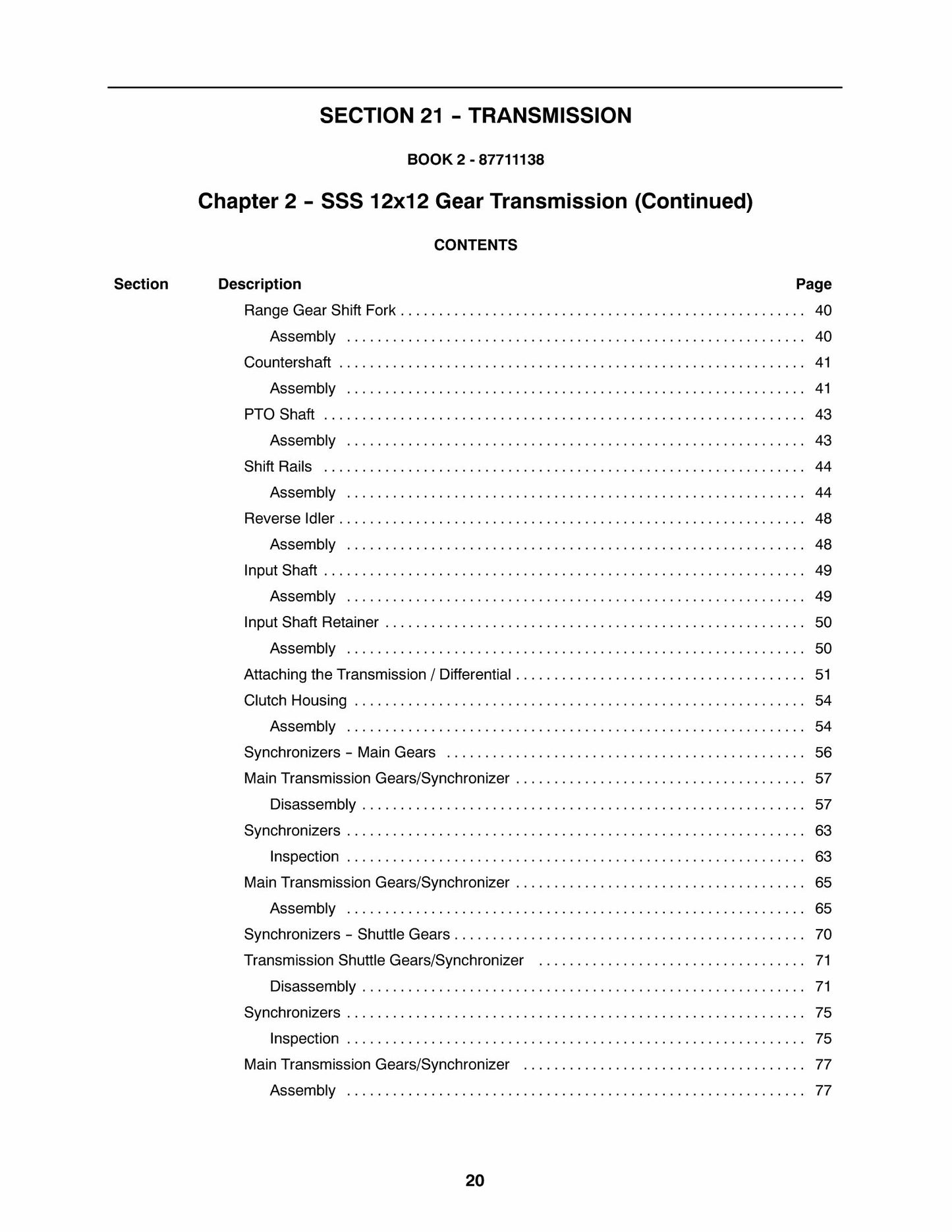 CASE IH DX55 DX60 Tractor Factory Workshop Repair Manual 84140461