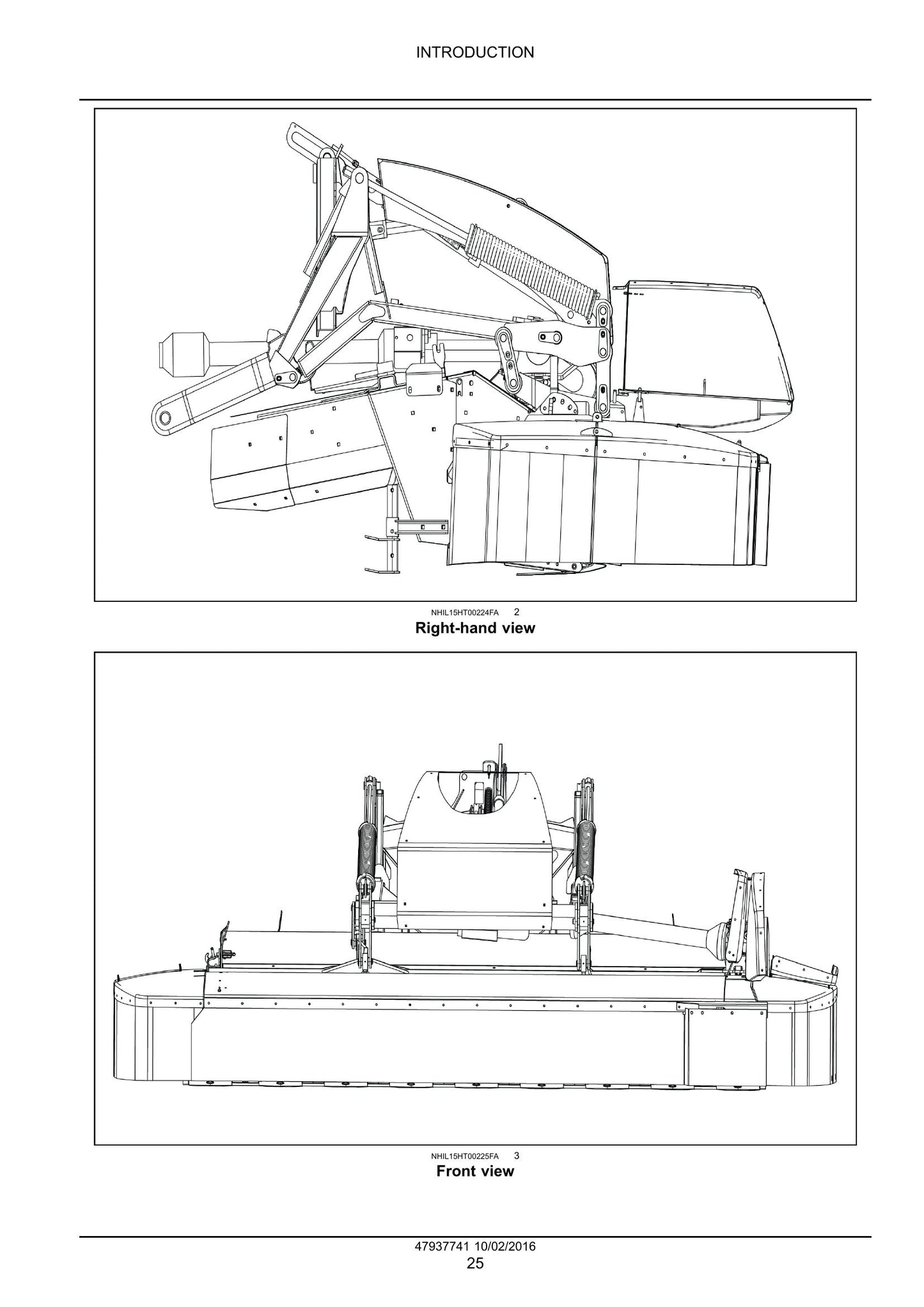 New Holland MegaCutter 512 MegaCutter 530 Tractor Mounted Disc Mower-Conditioner Factory Workshop Service Manual 47937741