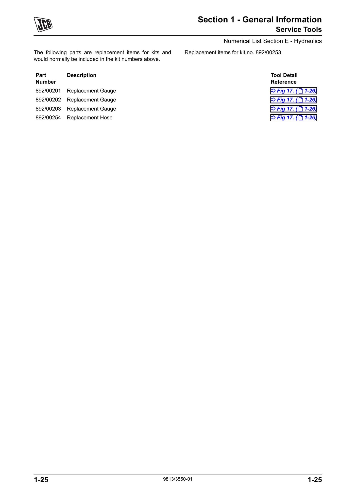 JCB 418S Wheel Loader Factory Workshop Service Manual 9813/3550-01