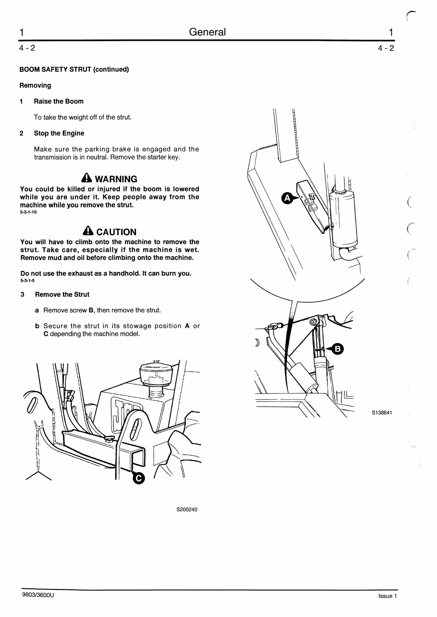 JCB 505-19 505-22 508-40 506-36 510-40 506B Loadall Factory Workshop Service Manual 9803/3600