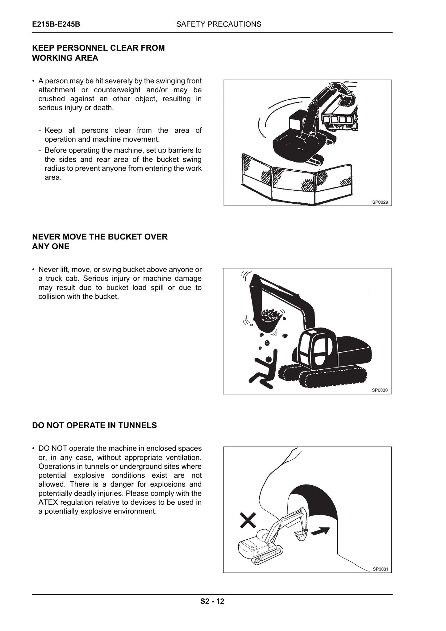 New Holland E215B E245B Crawler Excavator Workshop Manual 87677762A