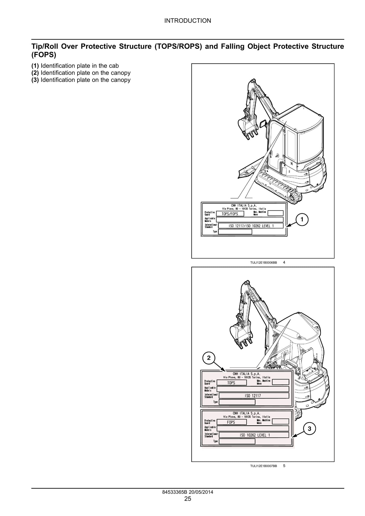 New Holland E16B E18B Mini Excavator Factory Workshop Service Manual 84533365B