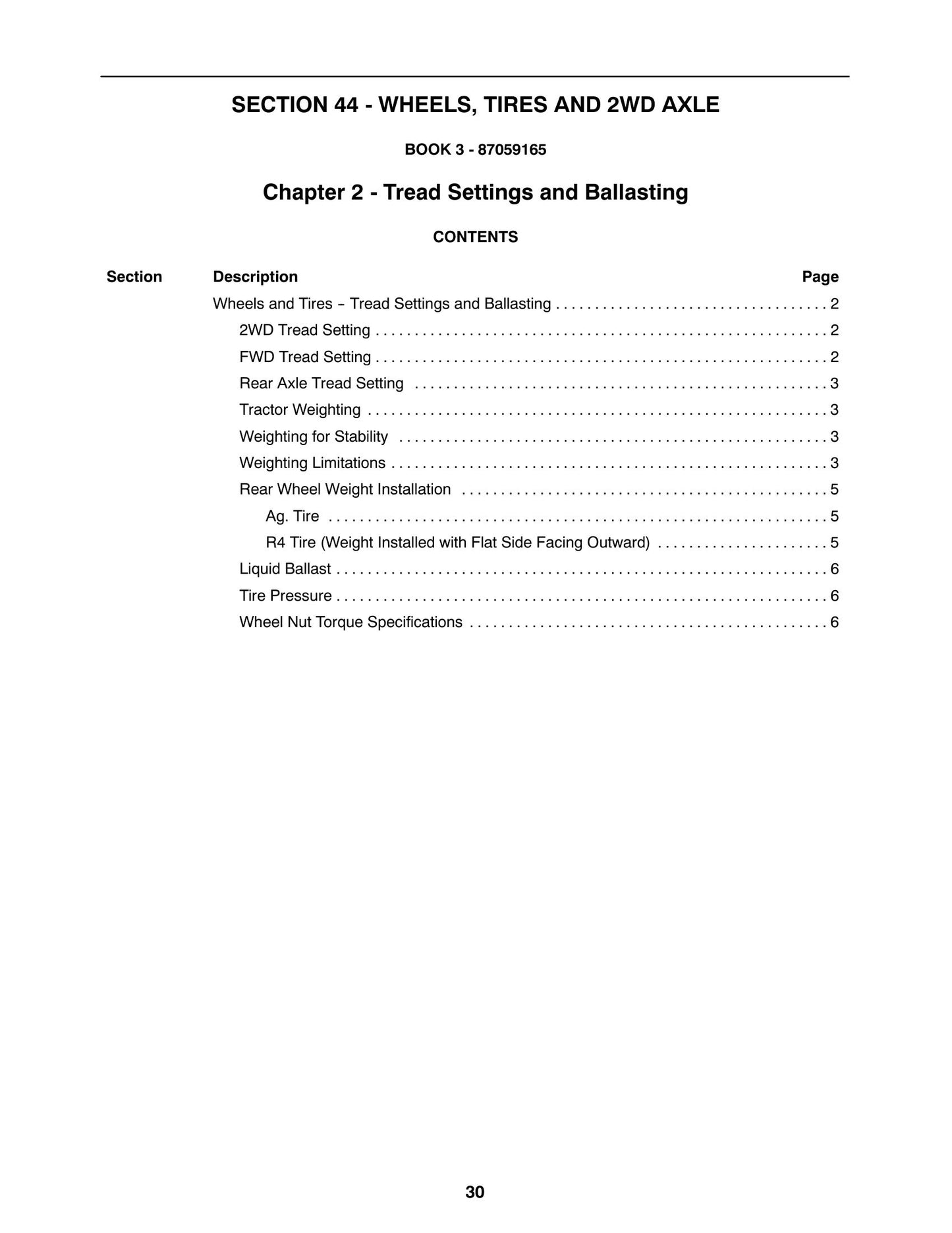 New Holland TC30 Tractor Factory Workshop Repair Manual 87361959